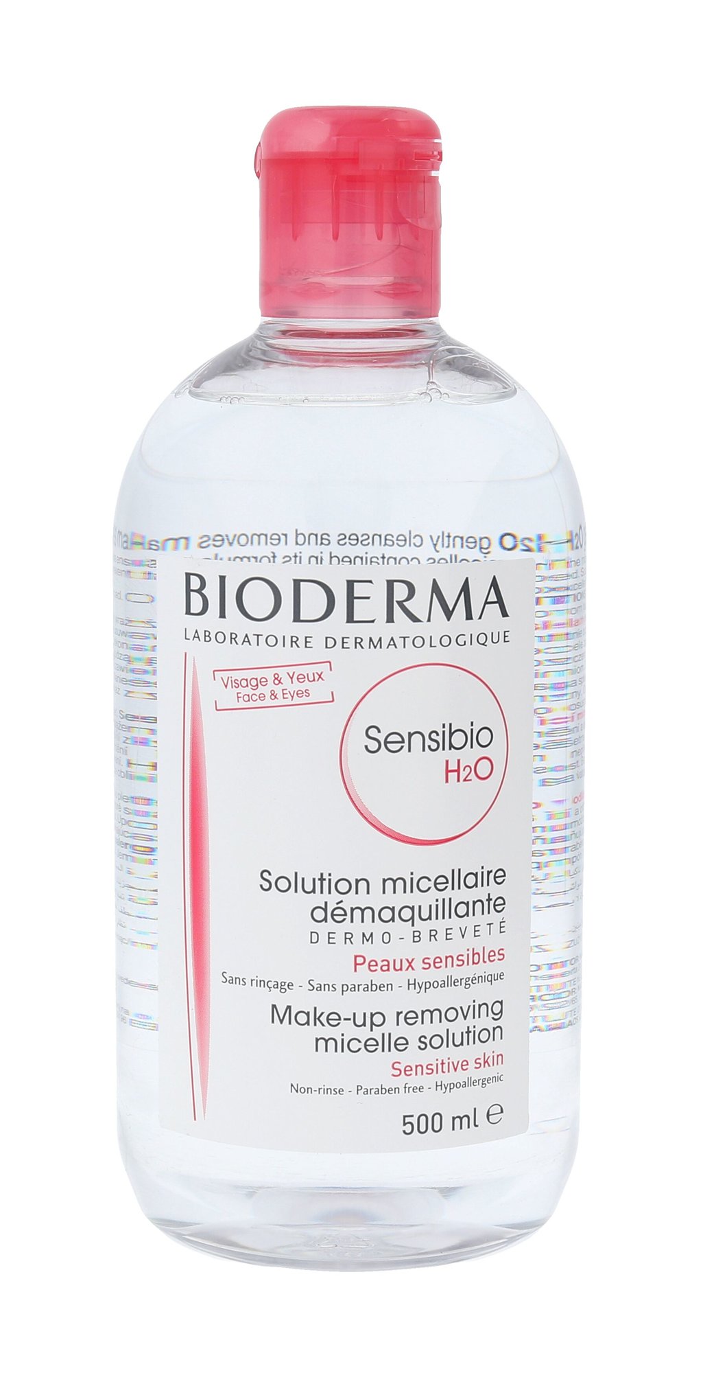 BIODERMA Sensibio 500ml micelinis vanduo (Pažeista pakuotė)