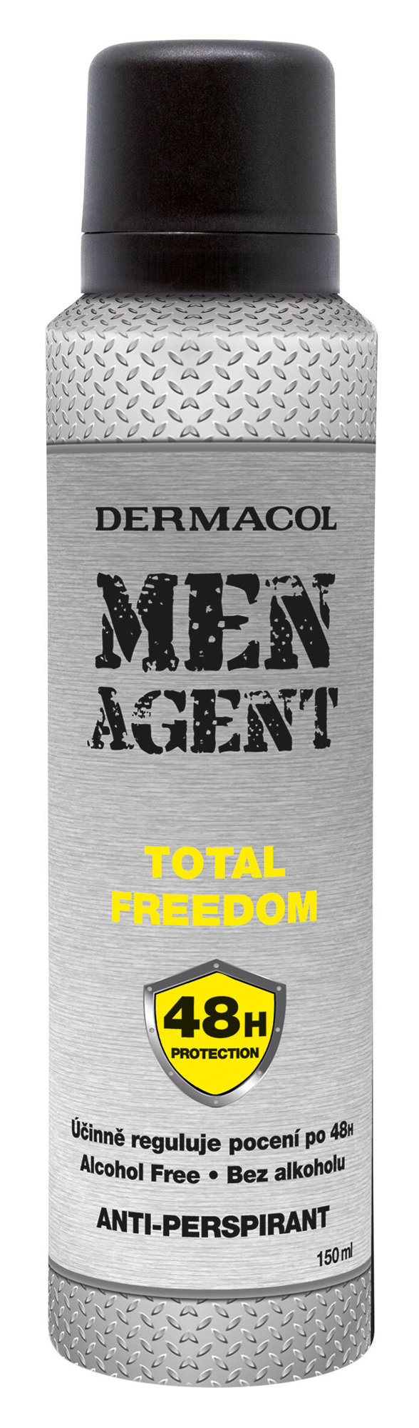 Dermacol Men Agent Total Freedom 150ml antipersperantas (Pažeista pakuotė)