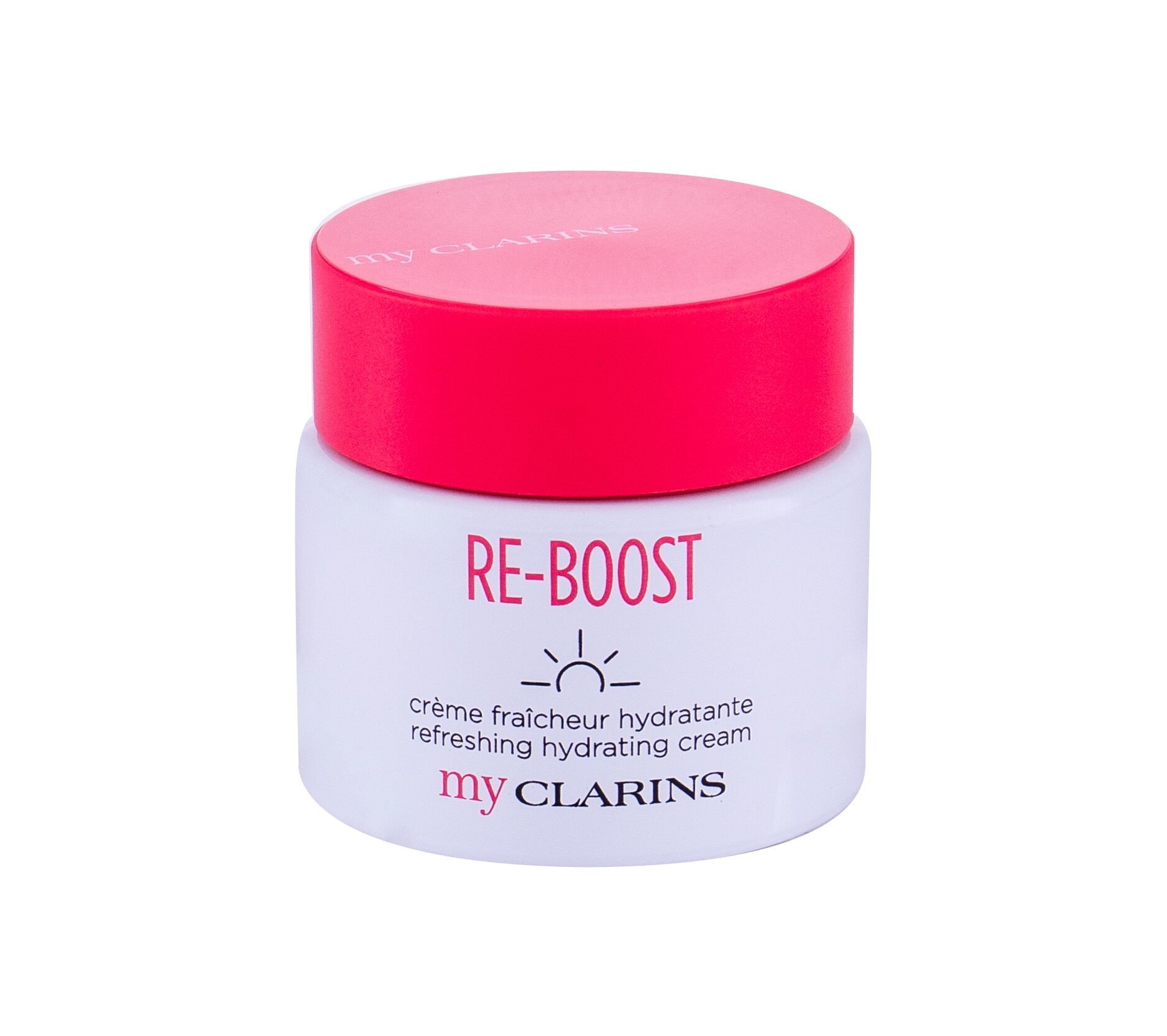 Clarins Re-Boost Dieninis kremas 50 ml Damaged box
