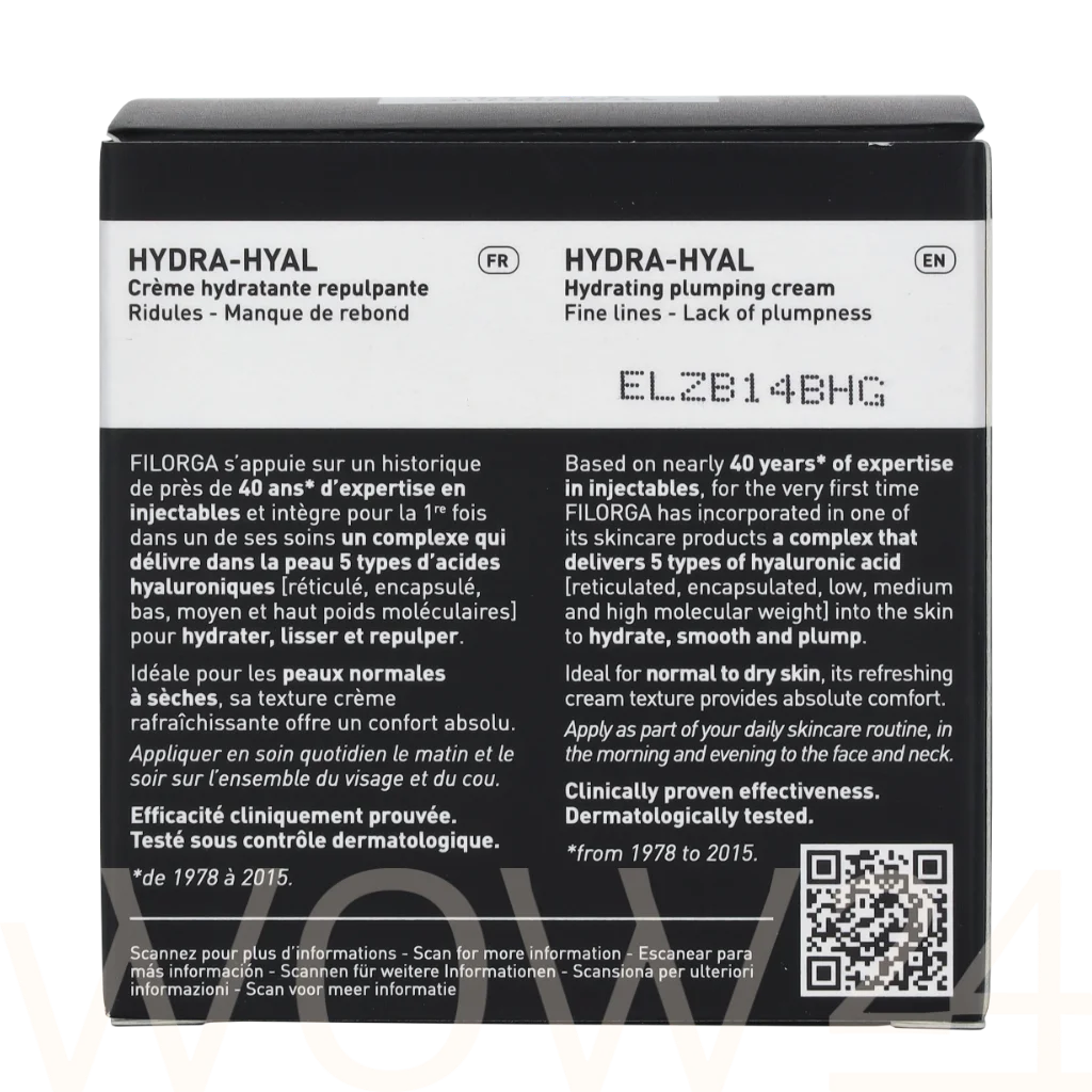 Filorga Filorga Hydra-Hyal Hydrating Plumping Cream 50 ml dieninis kremas