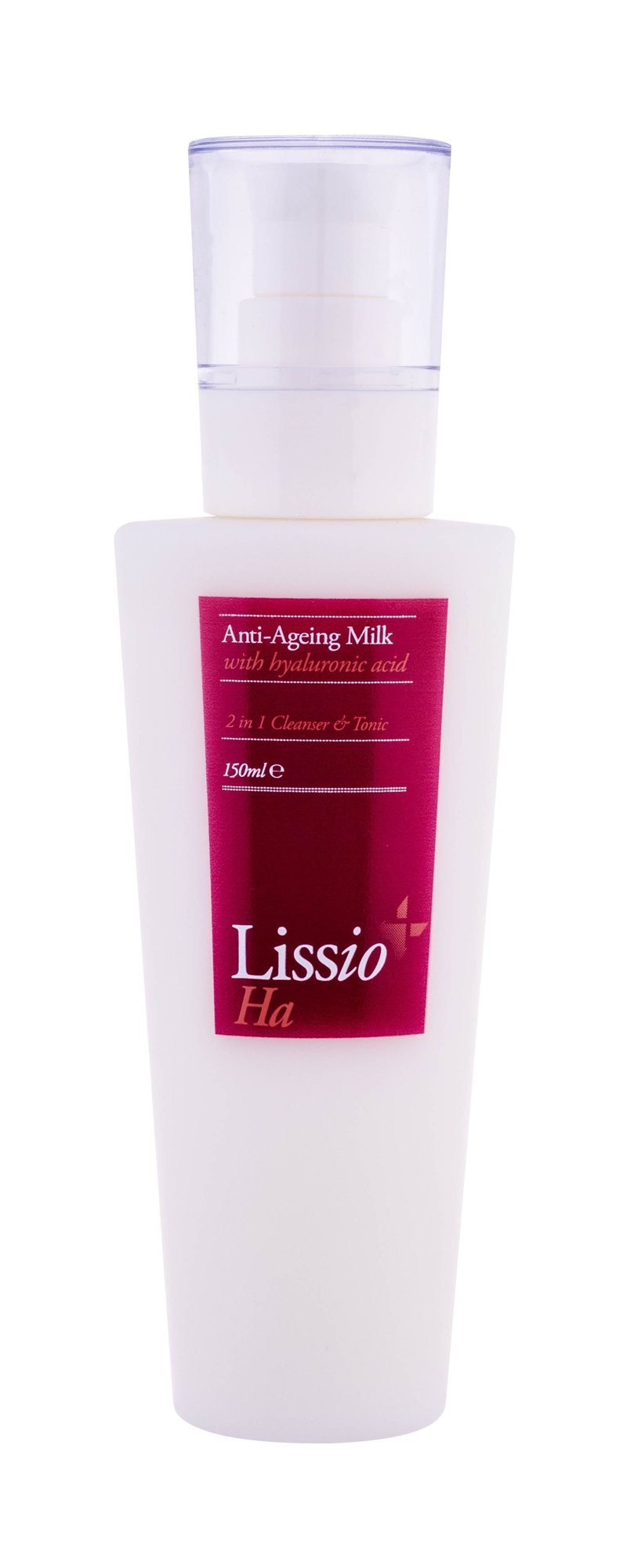 Lissio Ha Anti-Ageing 2 in 1 Cleanser & Tonic veido pienelis 