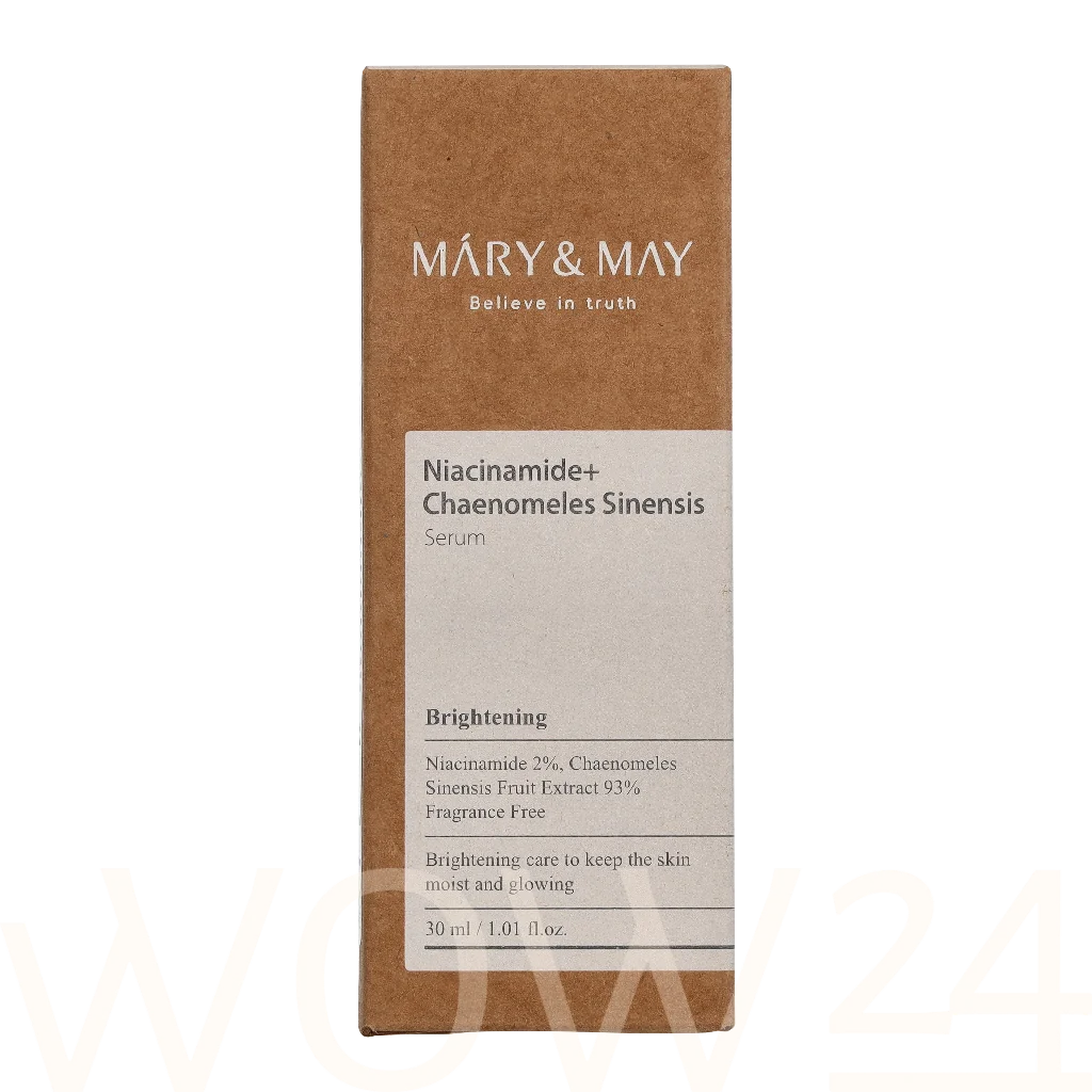 Mary & May Mary & May Niacinamide + Chaenomeles Sinensis Serum Pigmentinių dėmių &scaron;alinimo priemonė Moterims