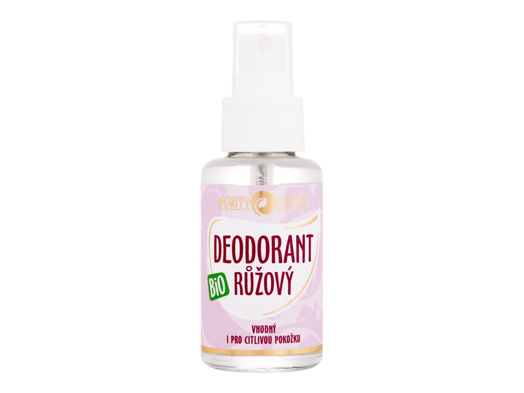 Purity Vision Rose Bio Deodorant 50ml dezodorantas