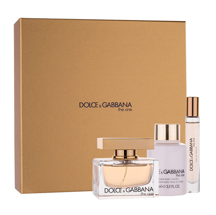 Dolce & Gabbana The One 50ml EDP 50 ml + Body lotion 100 ml + EDP 7,4 ml Kvepalai Moterims EDP Rinkinys