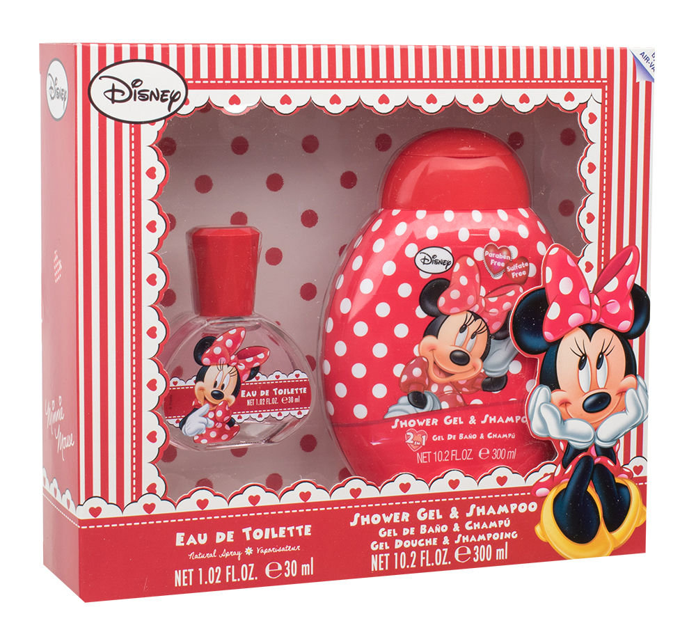Disney Minnie Mouse 30ml EDT 30 ml + 2v1 shower gel & shampoo 300 ml Kvepalai Vaikams EDT Rinkinys
