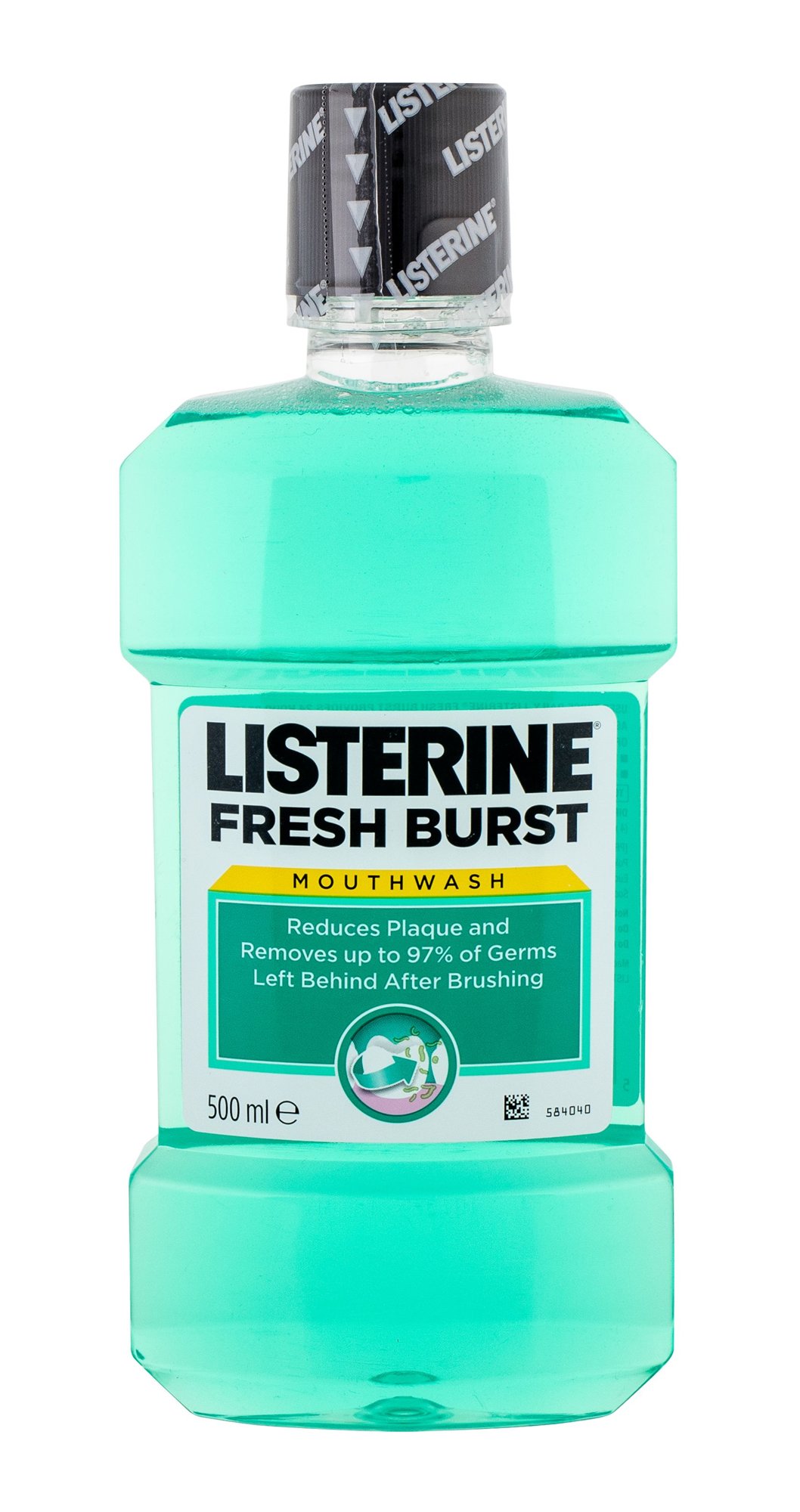 Listerine Mouthwash Fresh Burst 500ml dantų skalavimo skystis