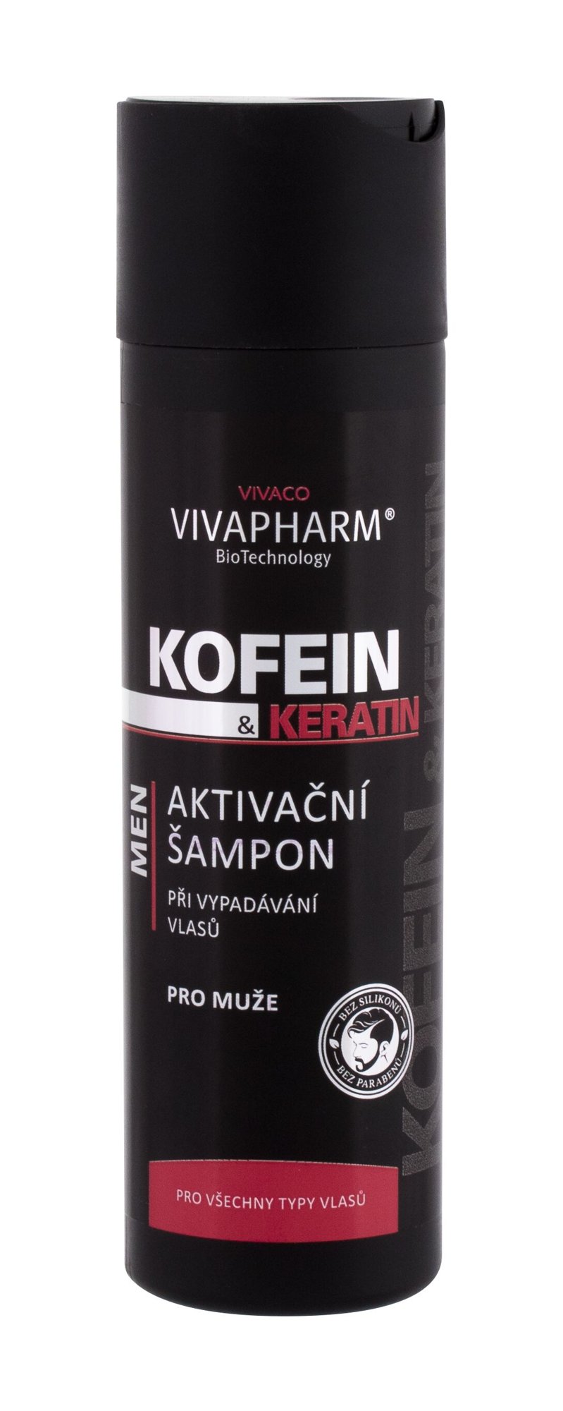 Vivaco VivaPharm Keratin & Caffeine šampūnas