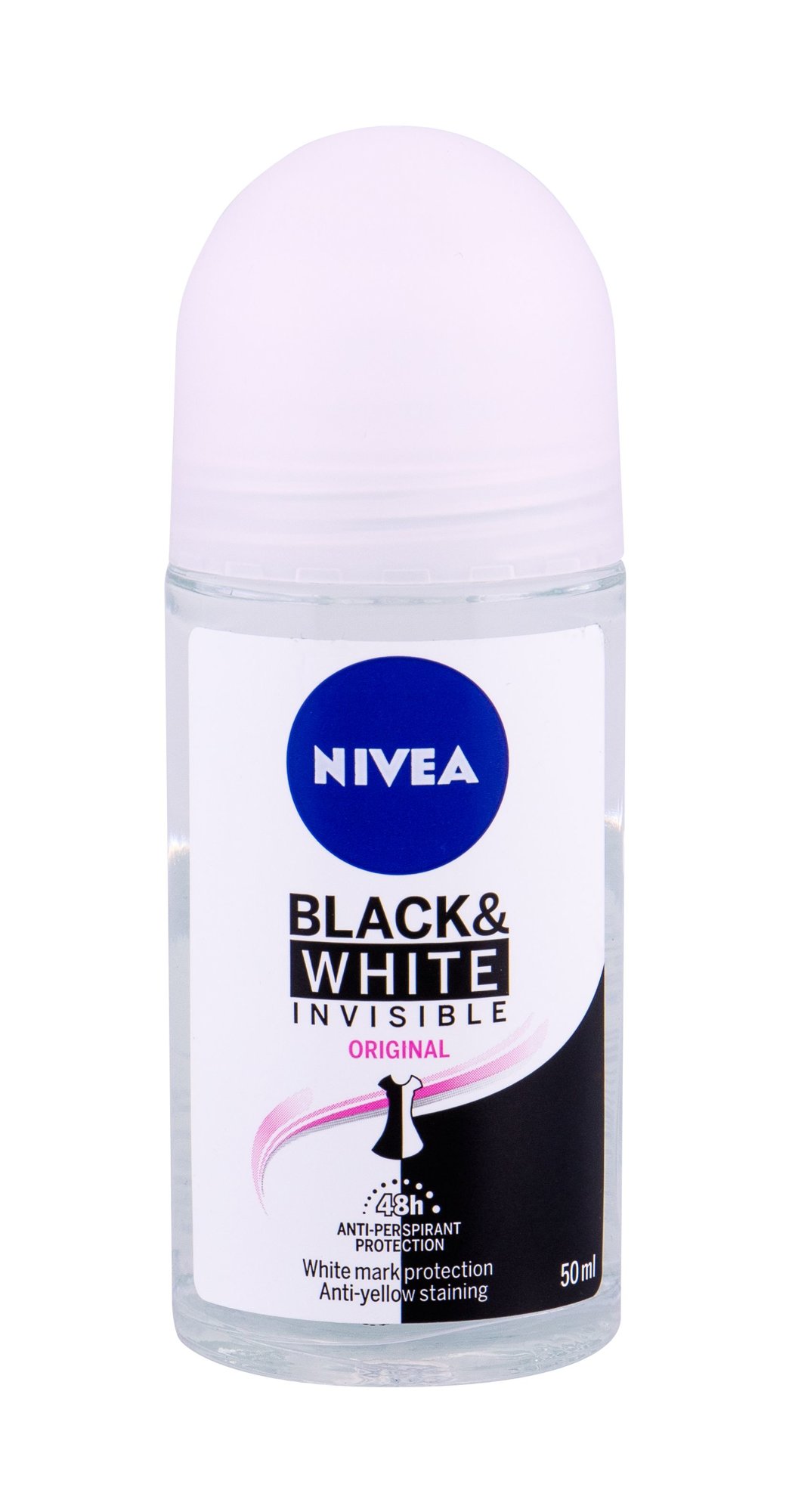 Nivea Invisible For Black & White 48h antipersperantas