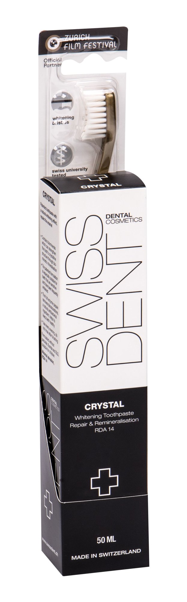 Swissdent Crystal Repair & Whitening 50 ml Damaged box Set