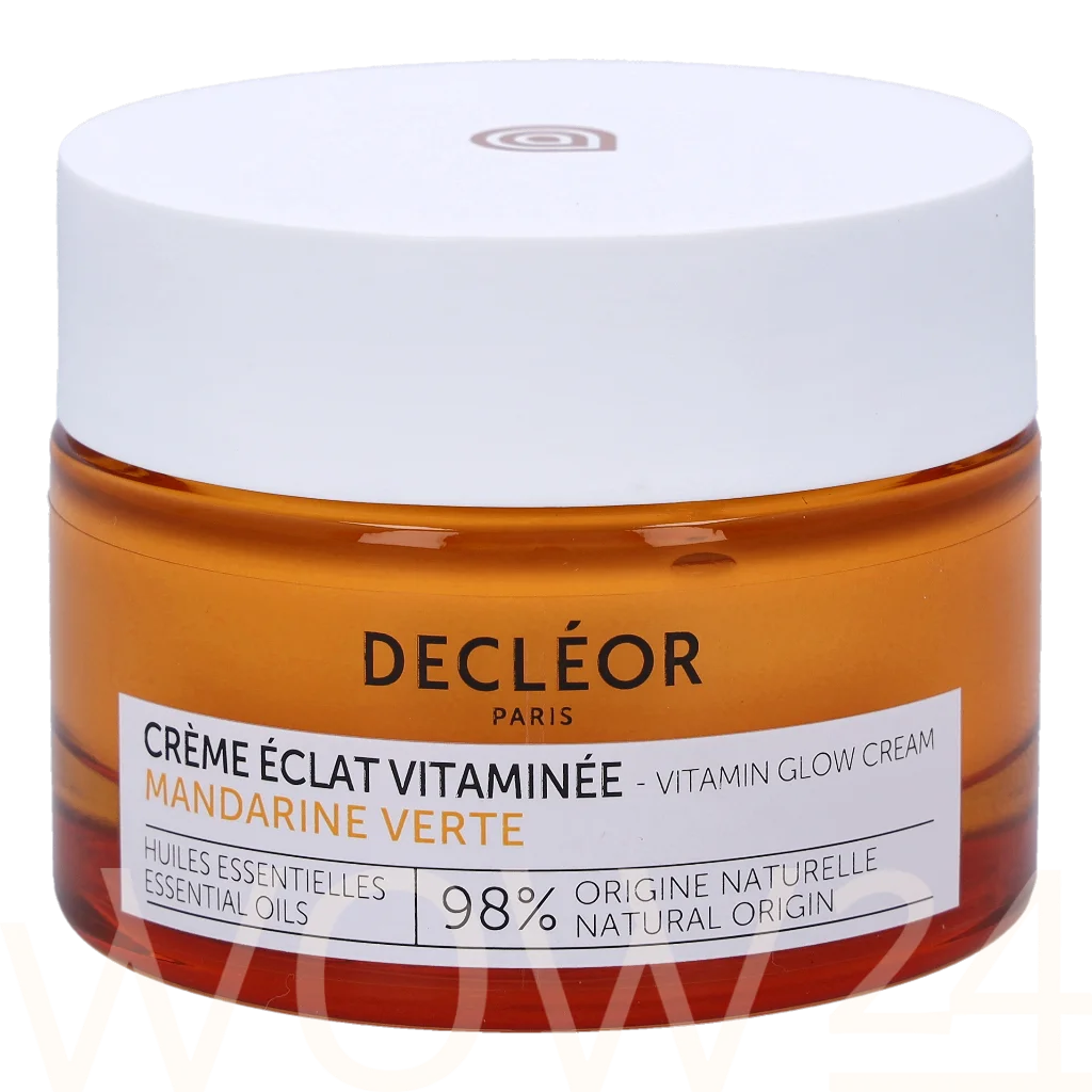 Decleor Decleor Green Mandarin Vitamin Glow Cream 50 ml natūrali veido odos priežiūros priemonė