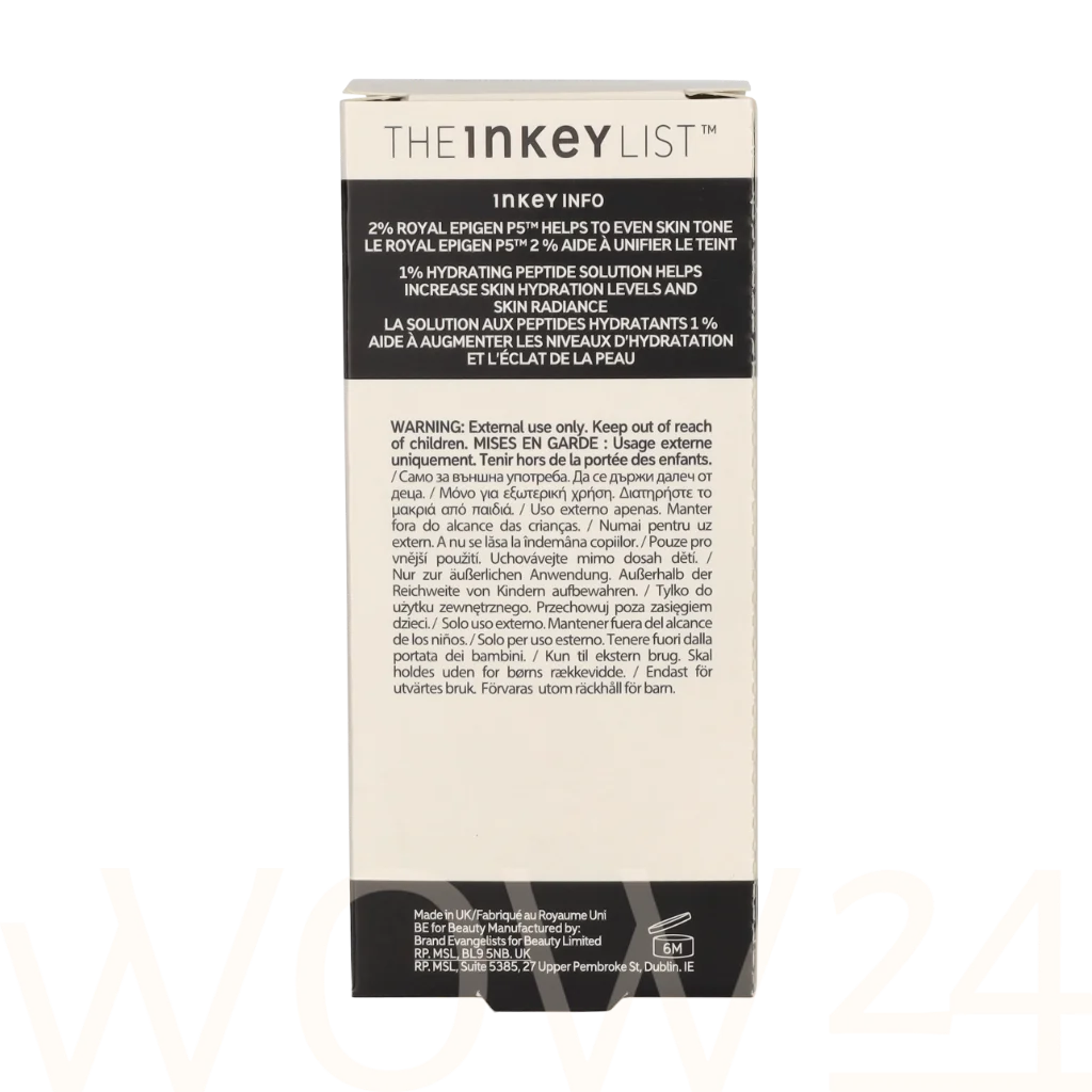 The Inkey List The Inkey List Peptide Moisturizer 50 ml natūrali veido odos priežiūros priemonė