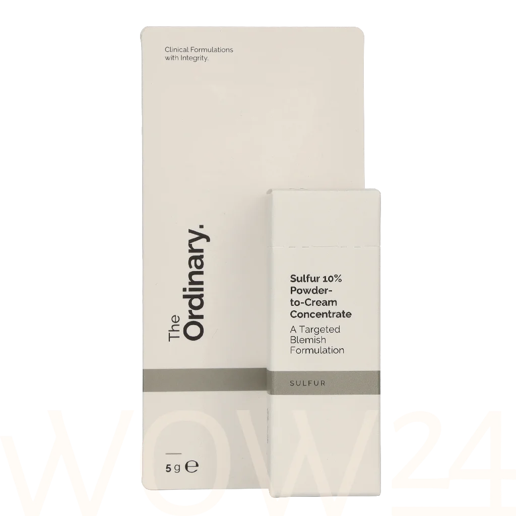 The ordinary The Ordinary Sulfur 10% Powder-To-Cream Concentrate Veido odos priežiūra Moterims