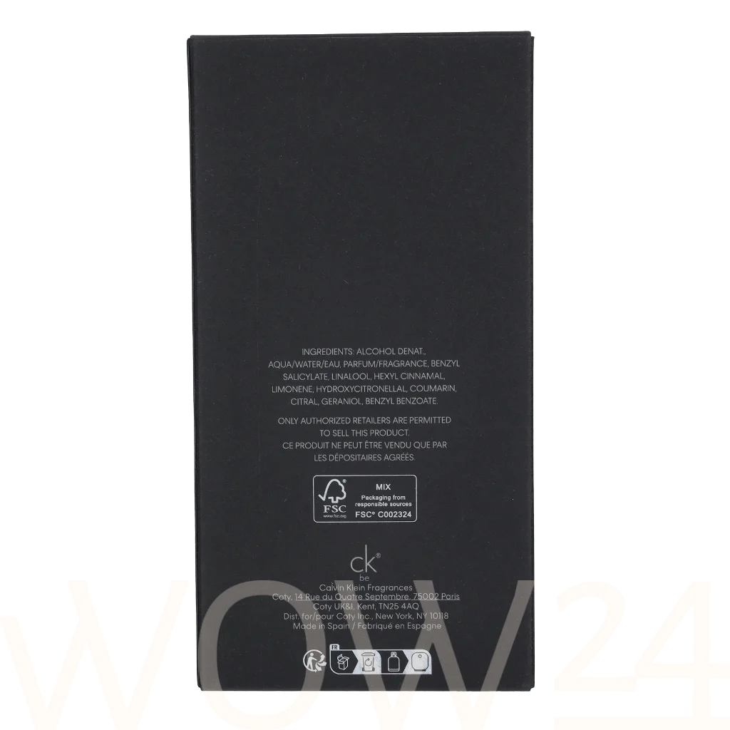 Calvin Klein Calvin Klein Ck Be Edt Spray 200 ml kvepalai Unisex EDT