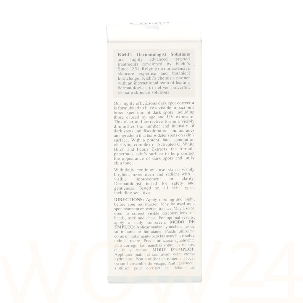 Kiehl's Kiehl's Clearly Corrective Dark Spot Solution 50 ml natūrali veido odos priežiūros priemonė