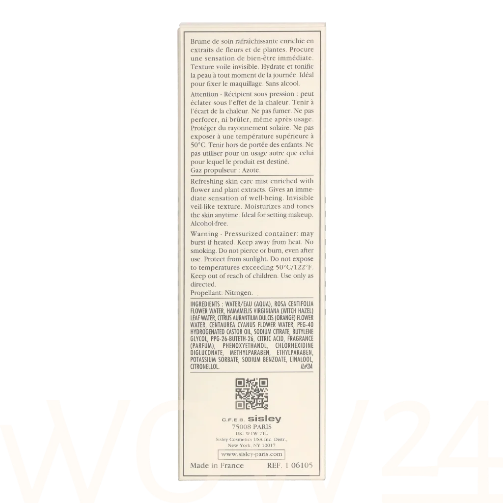 Sisley Sisley Floral Spray Mist 100 ml NI&Scaron;INIAI kvepalai Moterims Facial Lotion and Spray