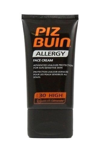 Piz Buin Allergy Sun Sensitive Skin Face Cream 40ml veido apsauga (Pažeista pakuotė)