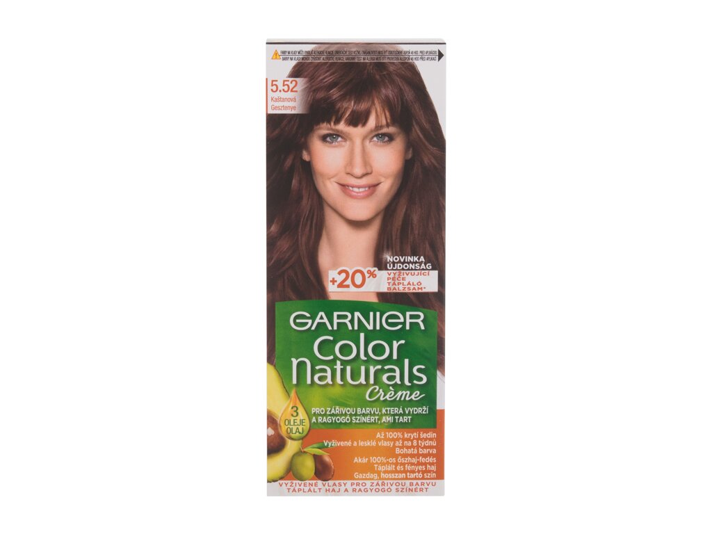 Garnier Color Naturals Créme 40ml plaukų dažai (Pažeista pakuotė)