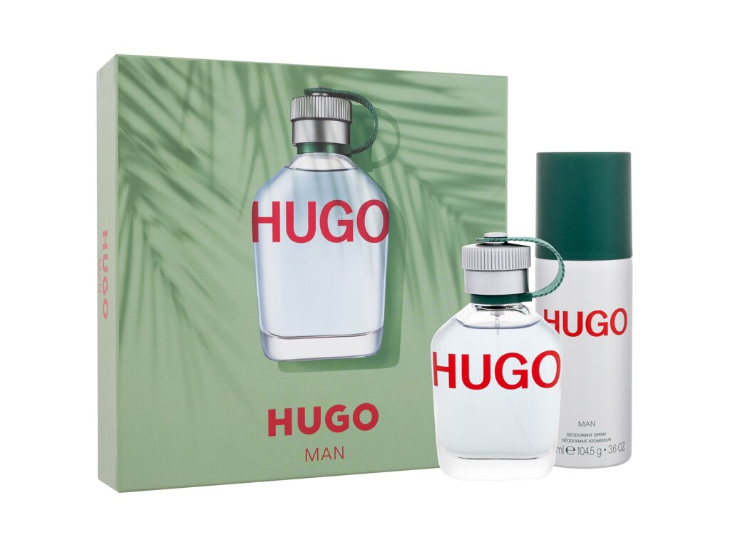 Hugo Boss Hugo Man 75ml Edt 75 ml + Deodorant 150 ml Kvepalai Vyrams EDT Rinkinys