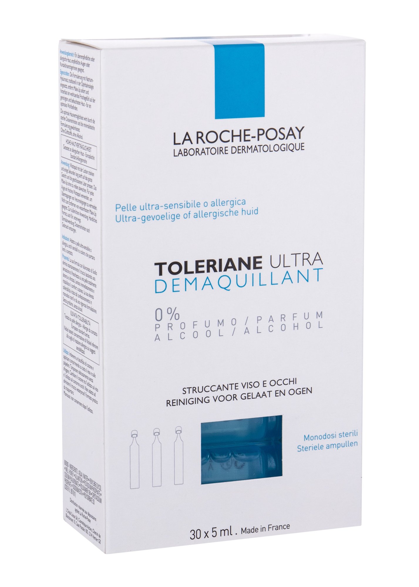 La Roche-Posay Toleriane 150ml akių makiažo valiklis (Pažeista pakuotė)