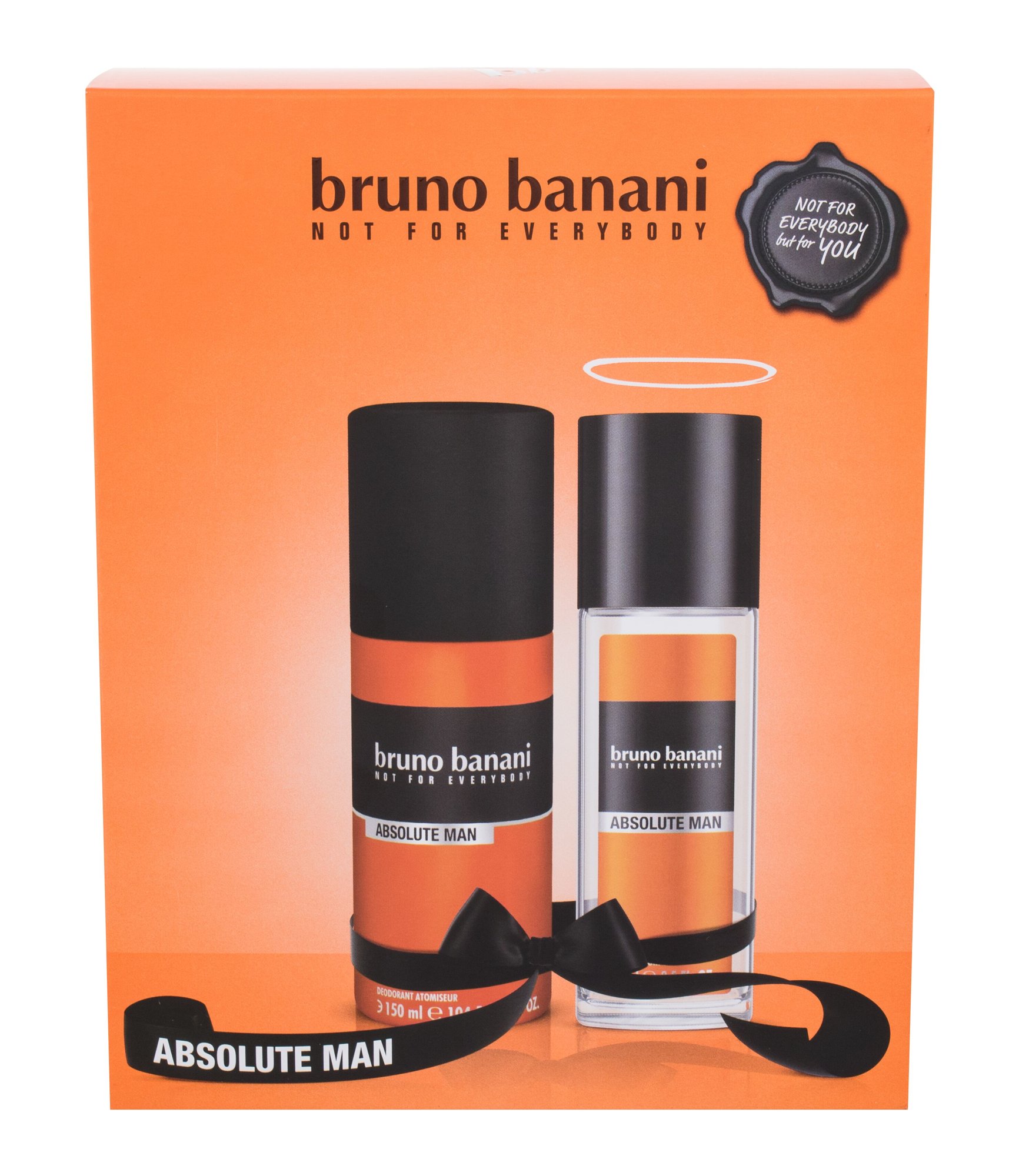 Bruno Banani Absolute Man 75ml Deodorant 75 ml + Deospray 150 ml dezodorantas Rinkinys