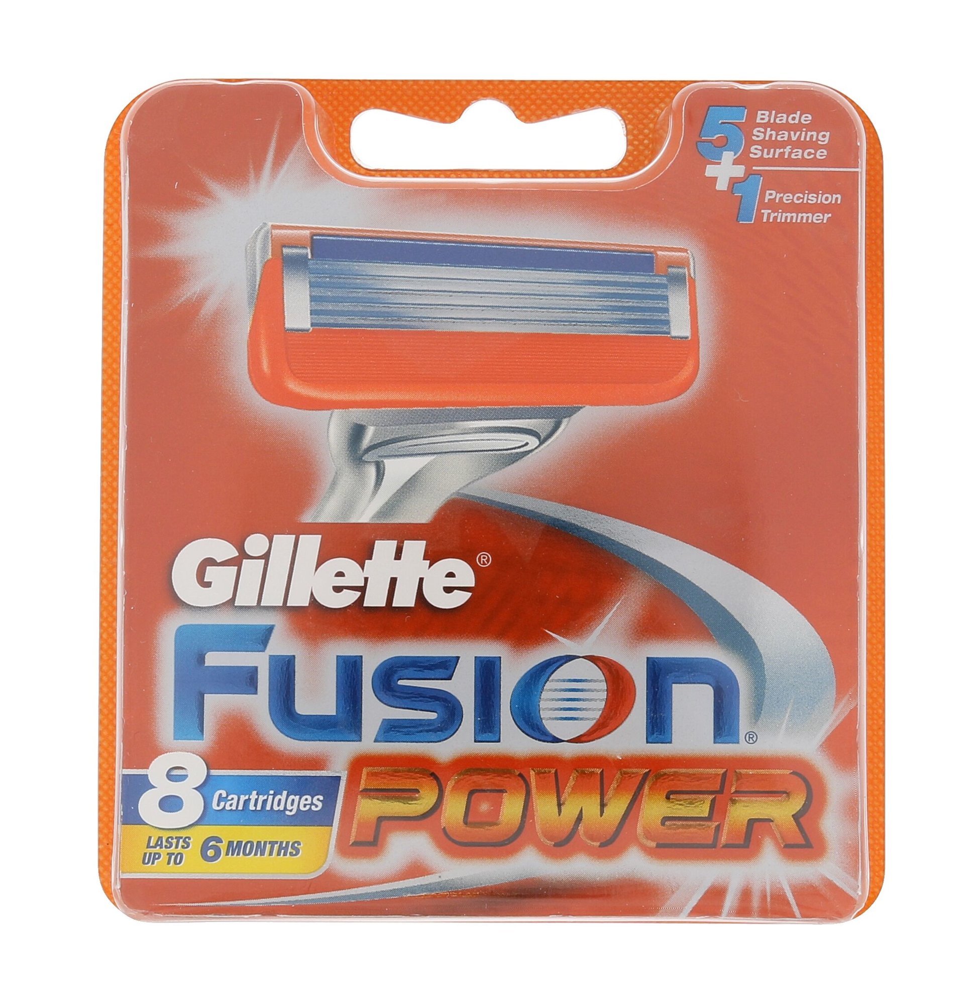 Gillette Fusion Power 8vnt skustuvo galvutė (Pažeista pakuotė)