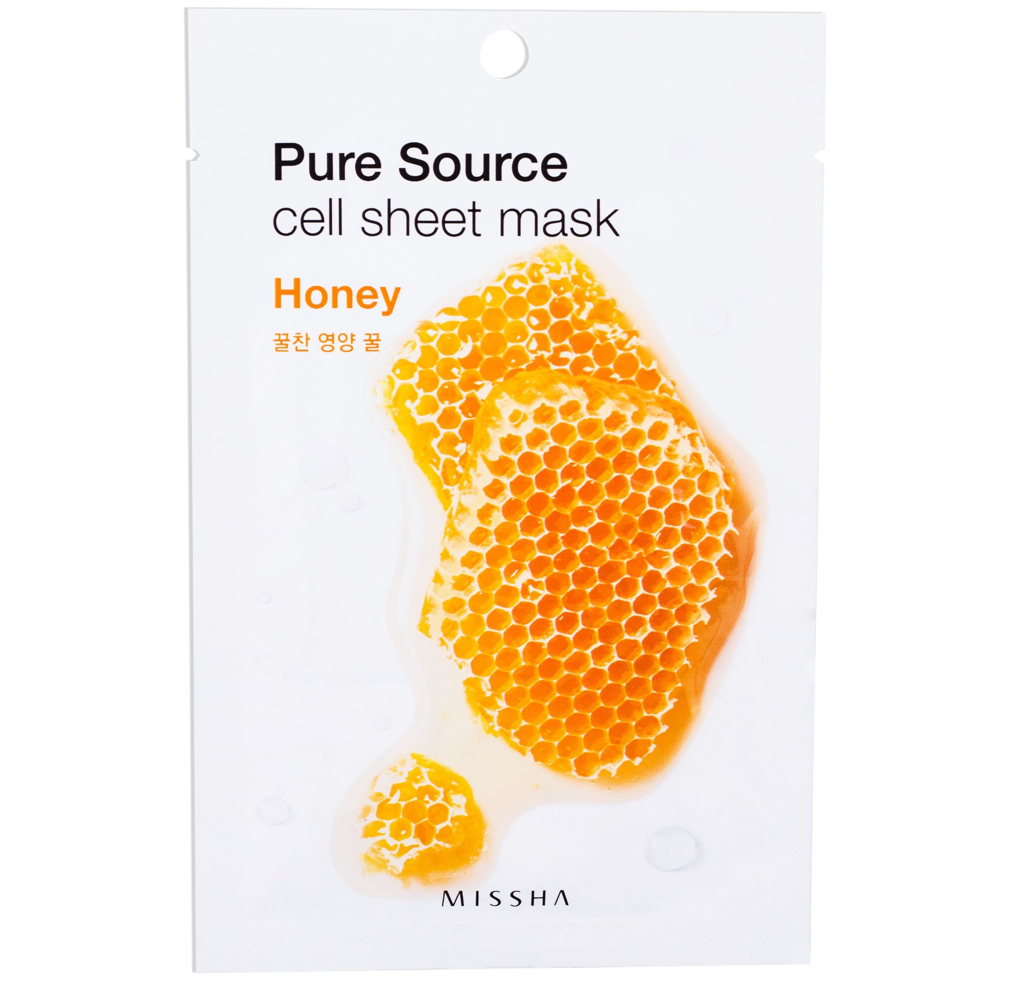 Missha Pure Source Honey Veido kaukė