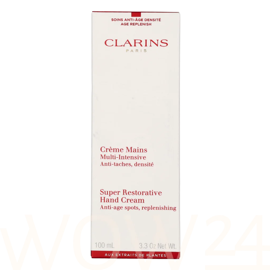  Clarins Super Restorative Hand Cream 100 ml rankų kremas