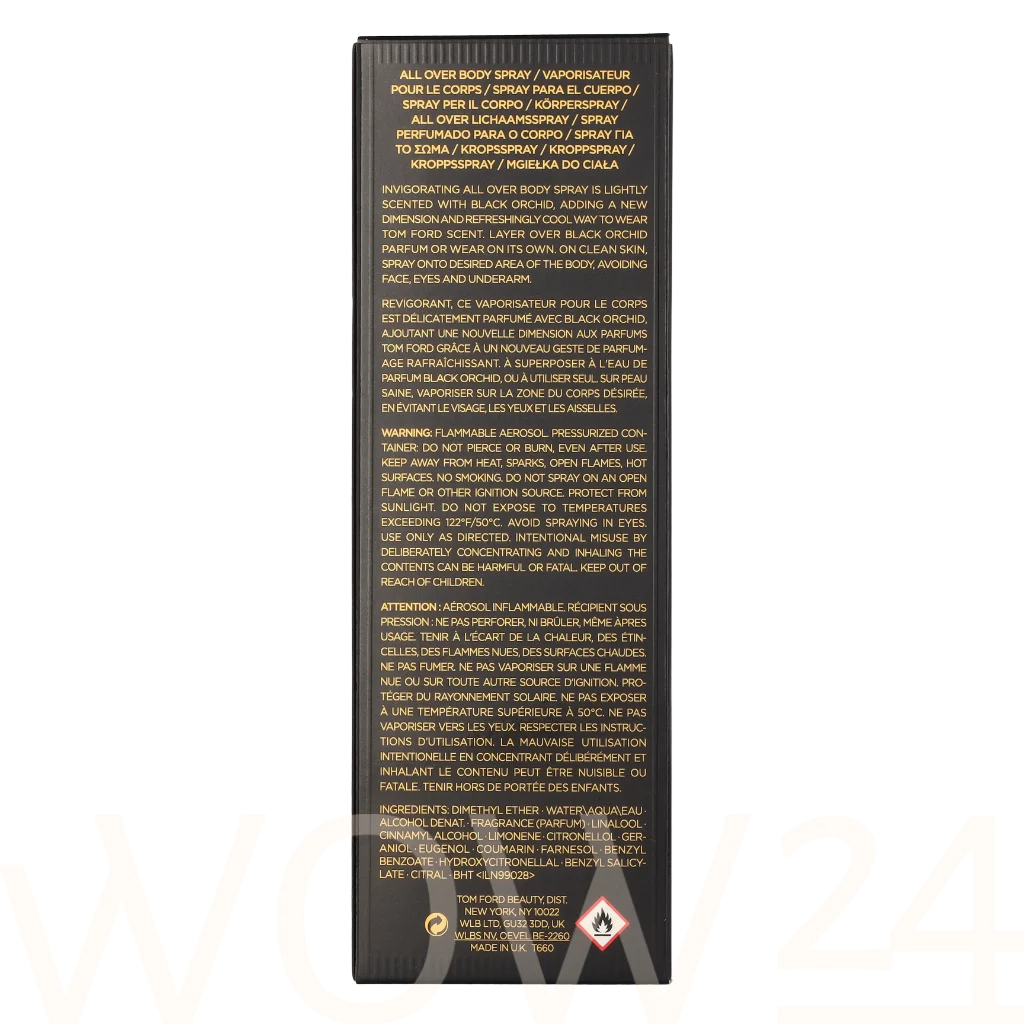 Tom Ford Tom Ford Black Orchid Body Spray 150 ml NI&Scaron;INIAI kvepalai Moterims