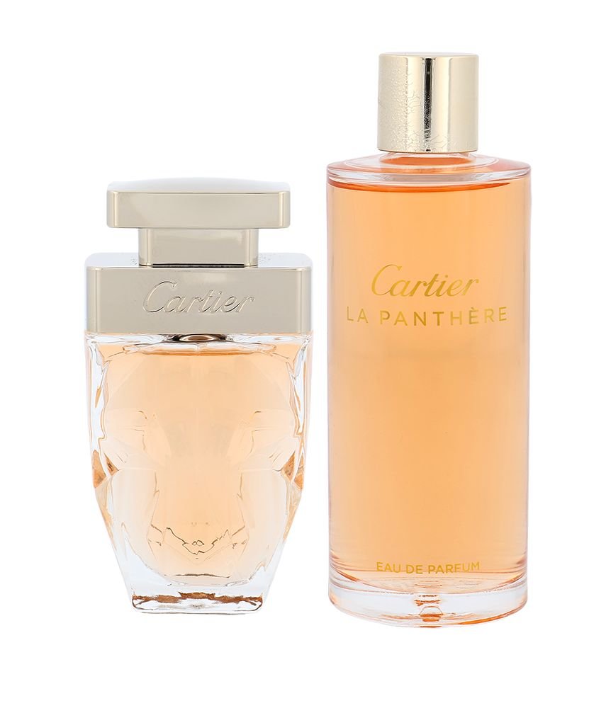 Cartier La Panthere 25ml Edp 25ml + 75ml edp refill Kvepalai Moterims EDP Rinkinys (Pažeista pakuotė)