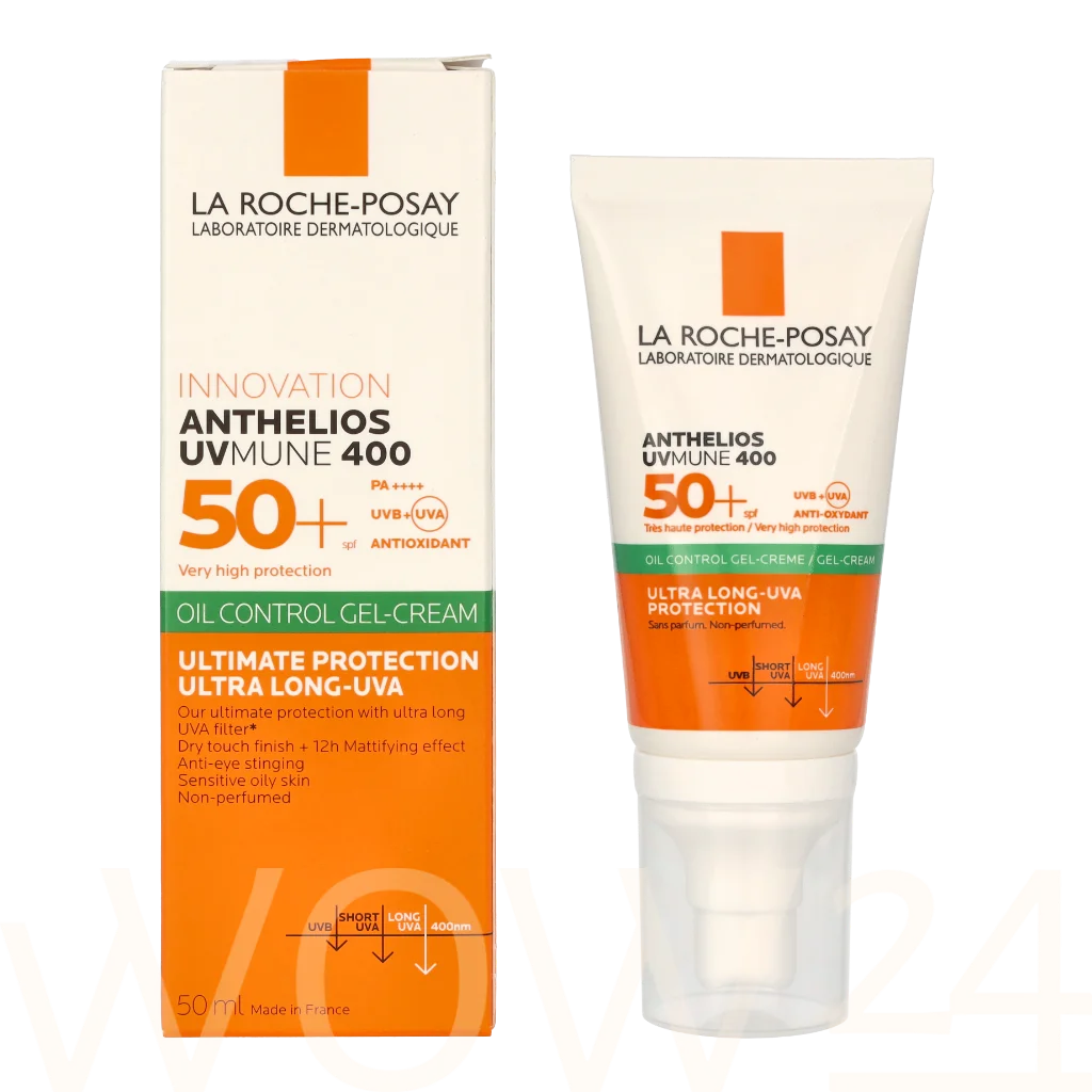 La Roche-Posay LRP Anthelios UVMune 400 Oil Control Gel-Cream SPF50+ 50 ml Moterims