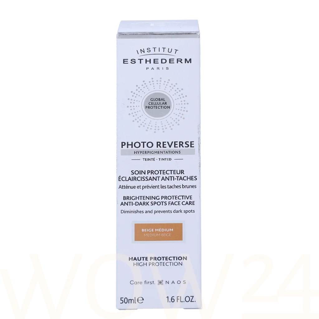 Esthederm Photo Reverse Bright. Pr. Anti-Dark Spot Face Care 50 ml natūrali veido odos priežiūros priemonė