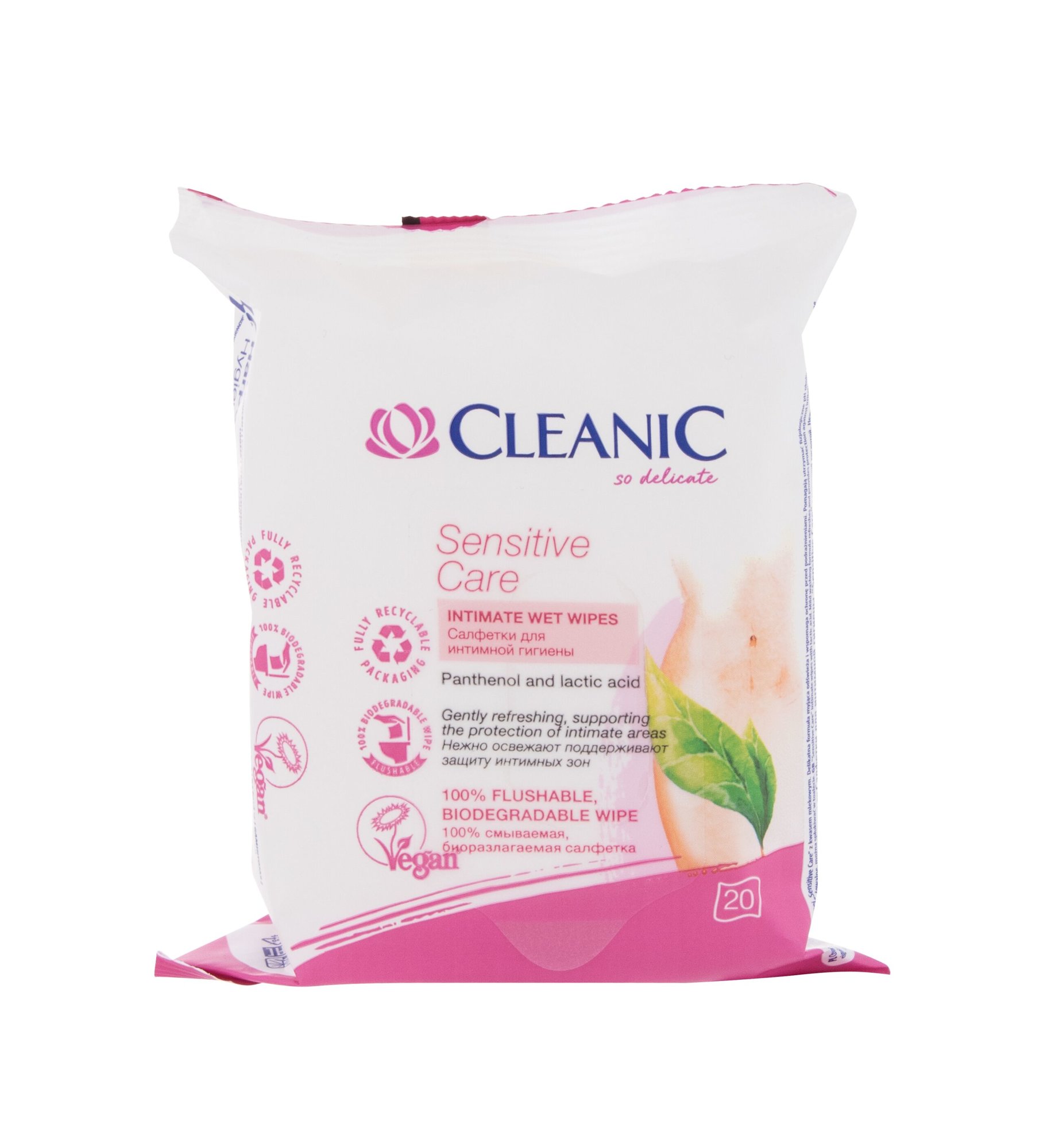 Cleanic Sensitive Care intymios higienos priežiūra