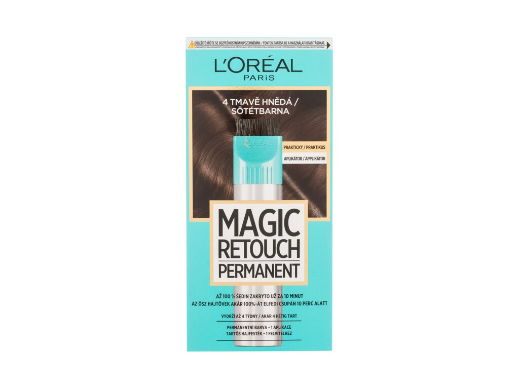 L'Oréal Paris Magic Retouch Permanent 18ml moteriška plaukų priemonė (Pažeista pakuotė)