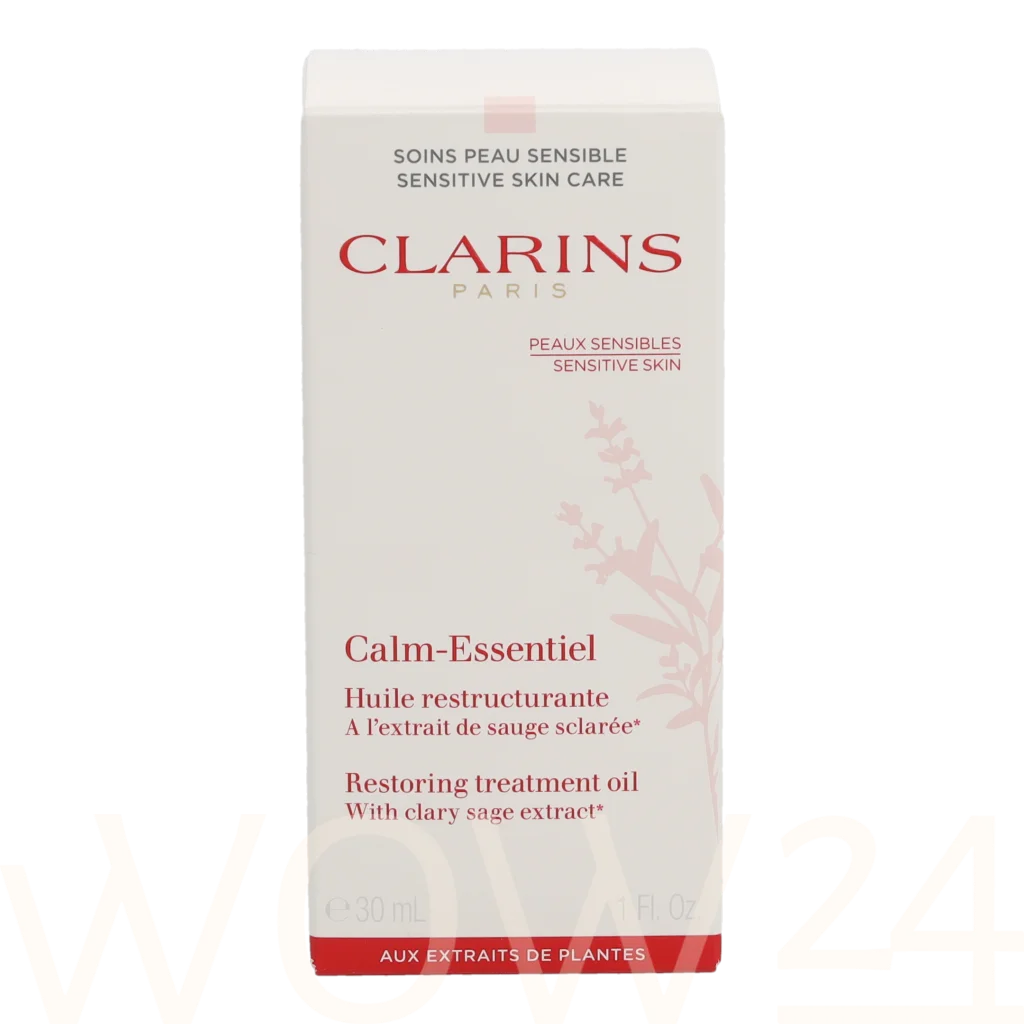  Clarins Calm-Essentiel Restoring Treatment Oil 30 ml naktinis kremas