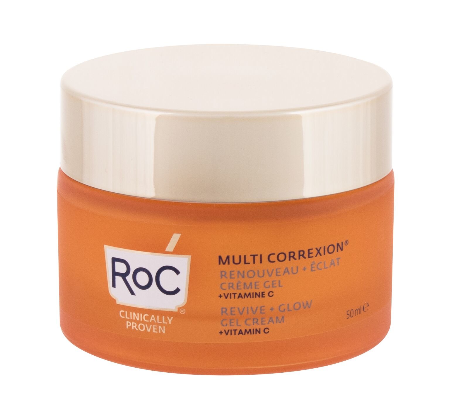 RoC Multi Correxion Revive + Glow 50ml veido gelis (Pažeista pakuotė)