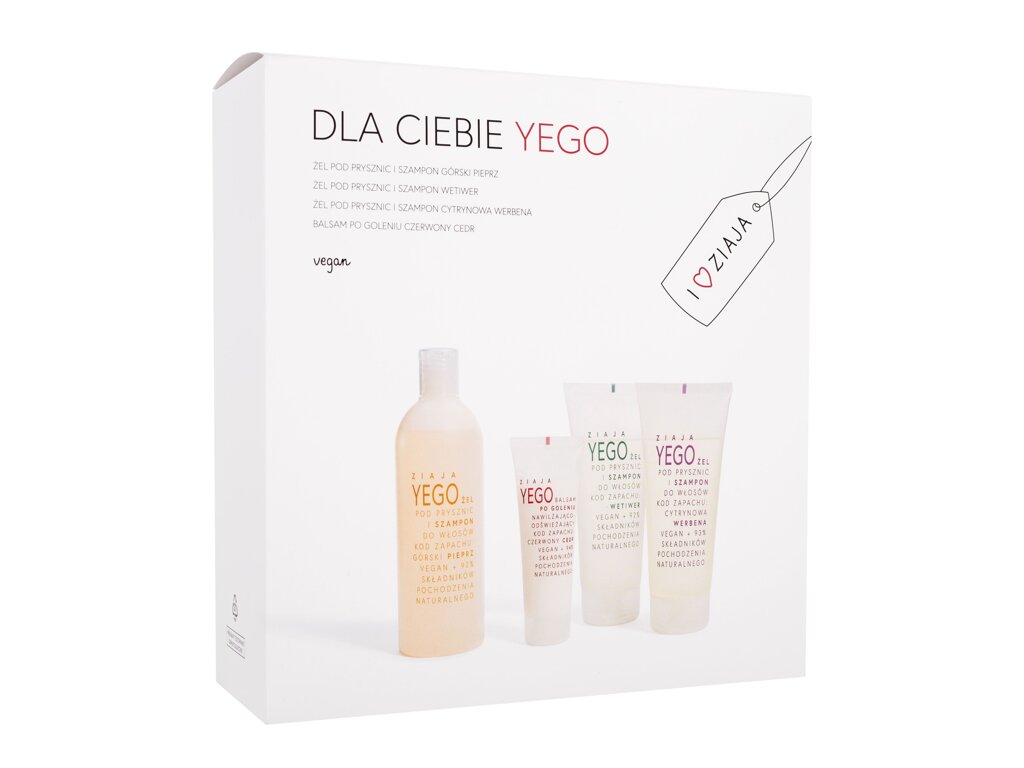 Ziaja Men Du&scaron;o gelis 400 ml Damaged box Set