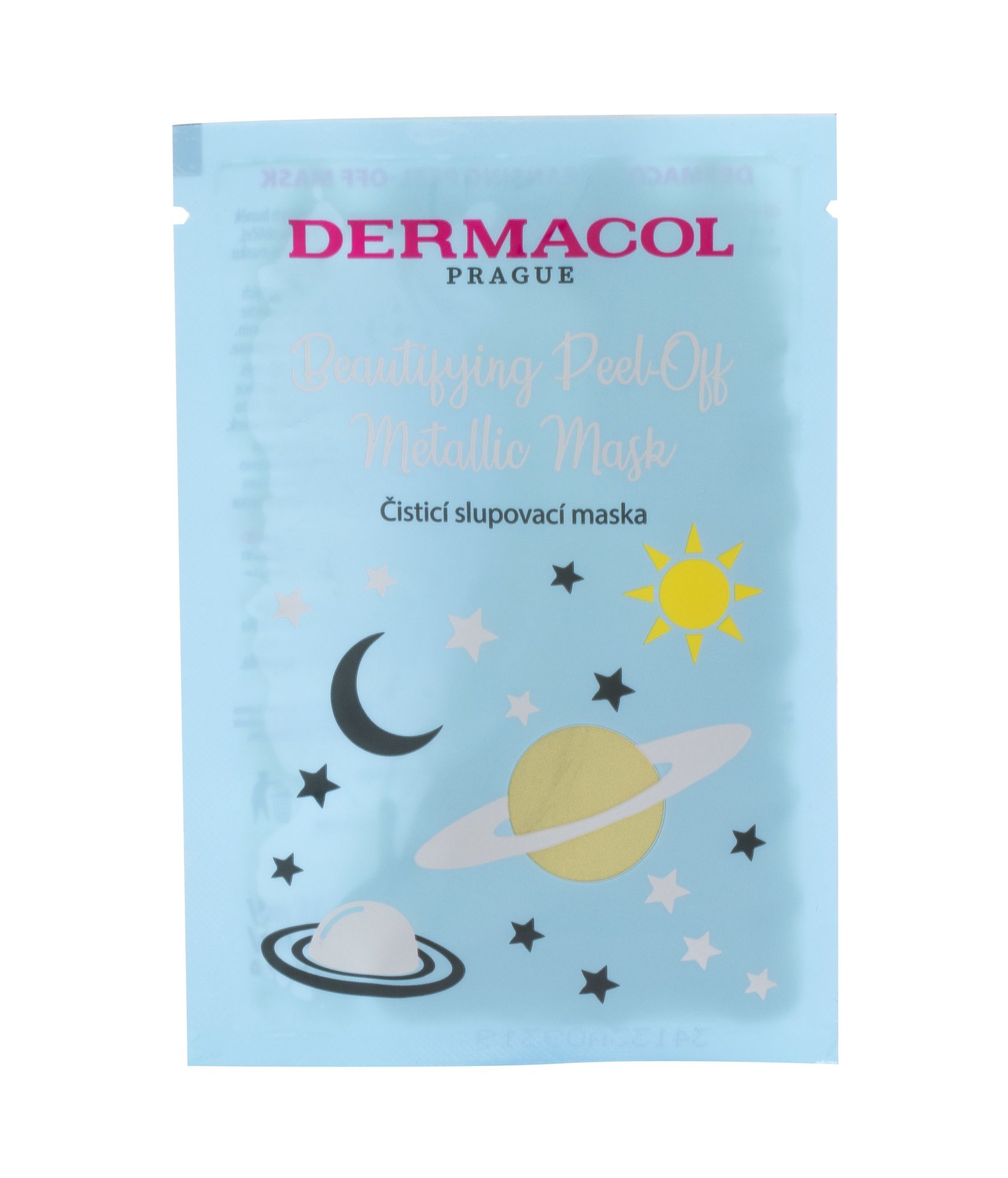 Dermacol Beautifying Peel-off Metallic Mask Cleansing Veido kaukė