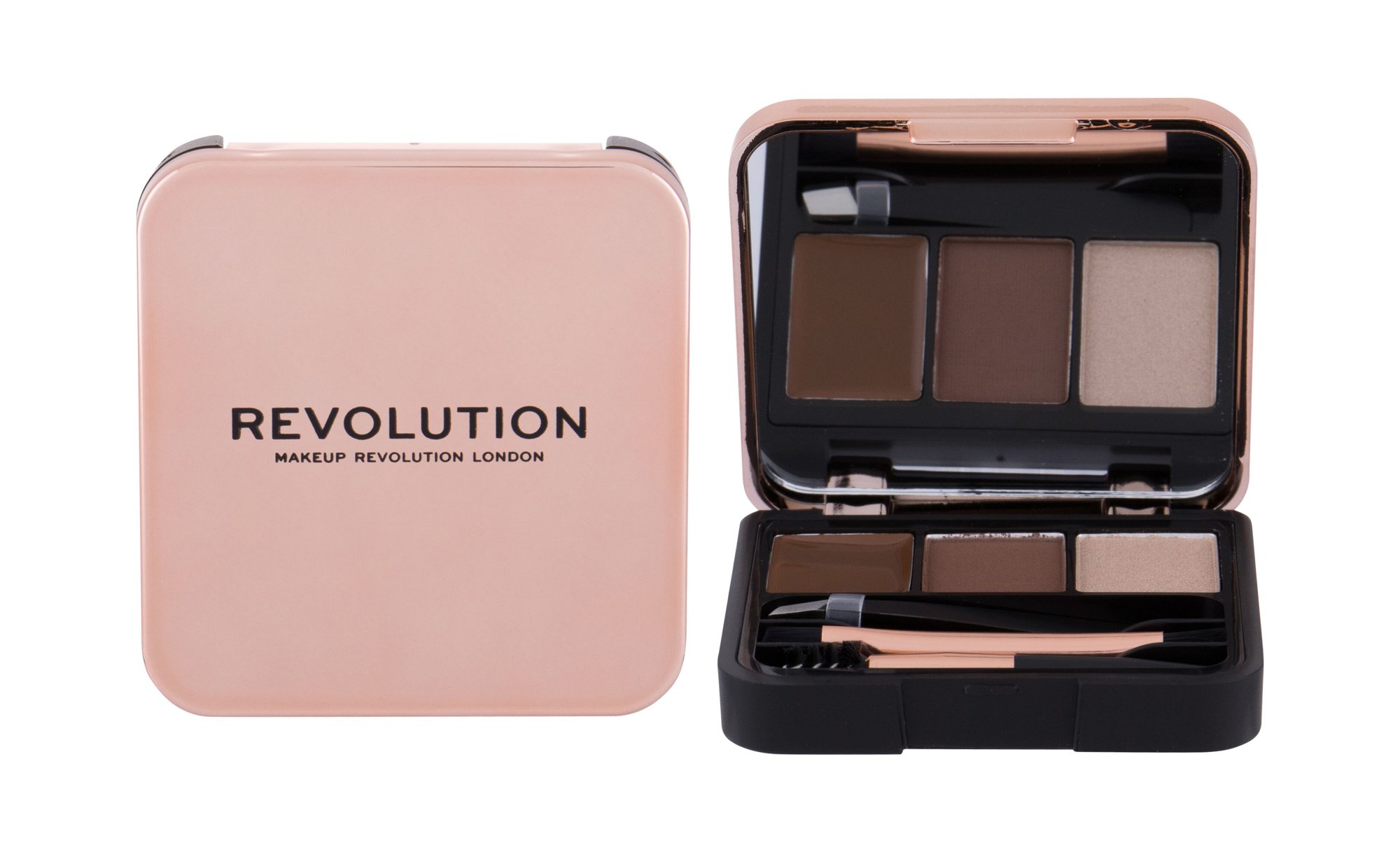 Revolution Brow Sculpt Kit Antakių priežiūros rinkiniai 2.2 ml Damaged box