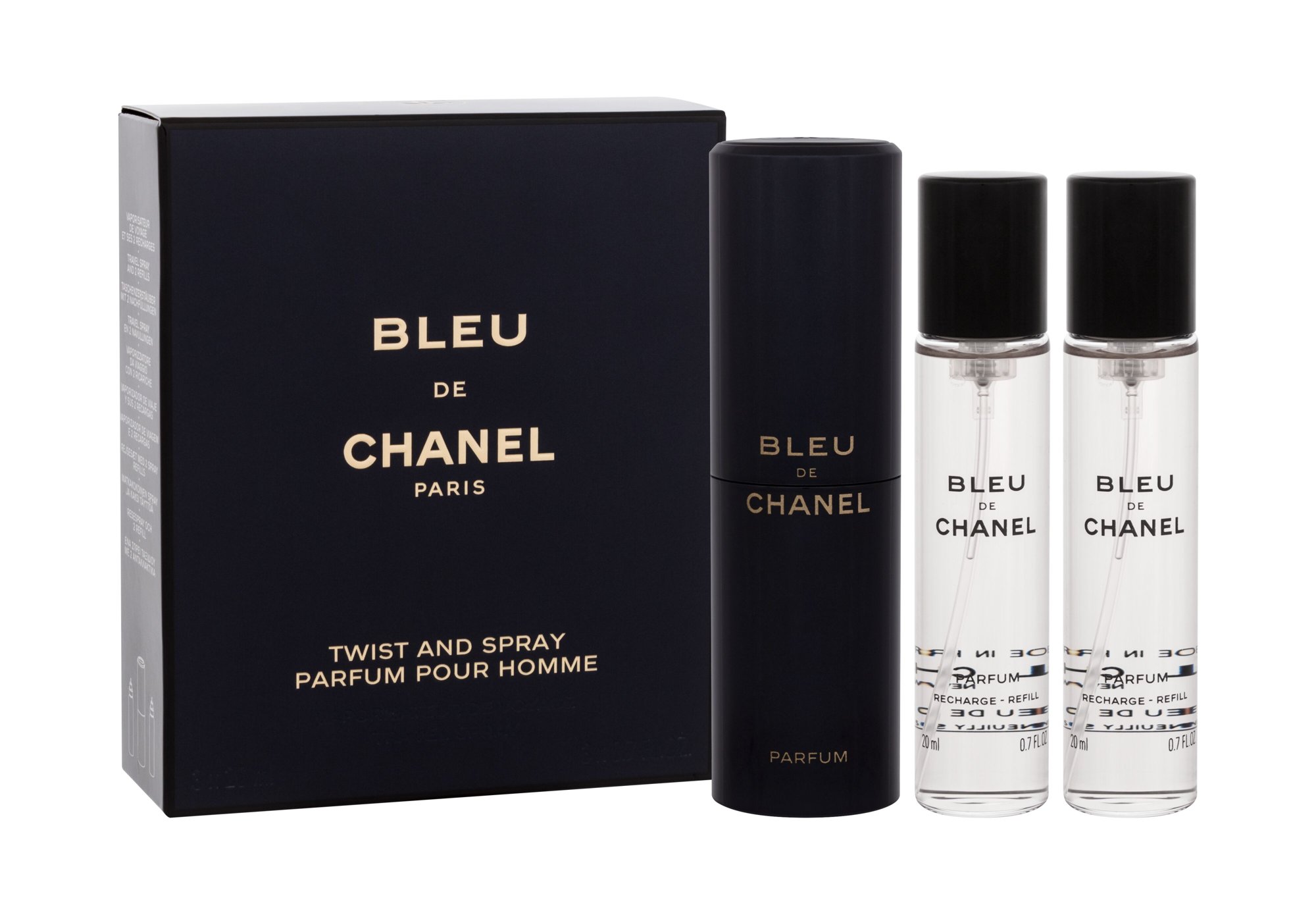 Chanel Bleu de Chanel 3x20ml Kvepalai Vyrams Parfum