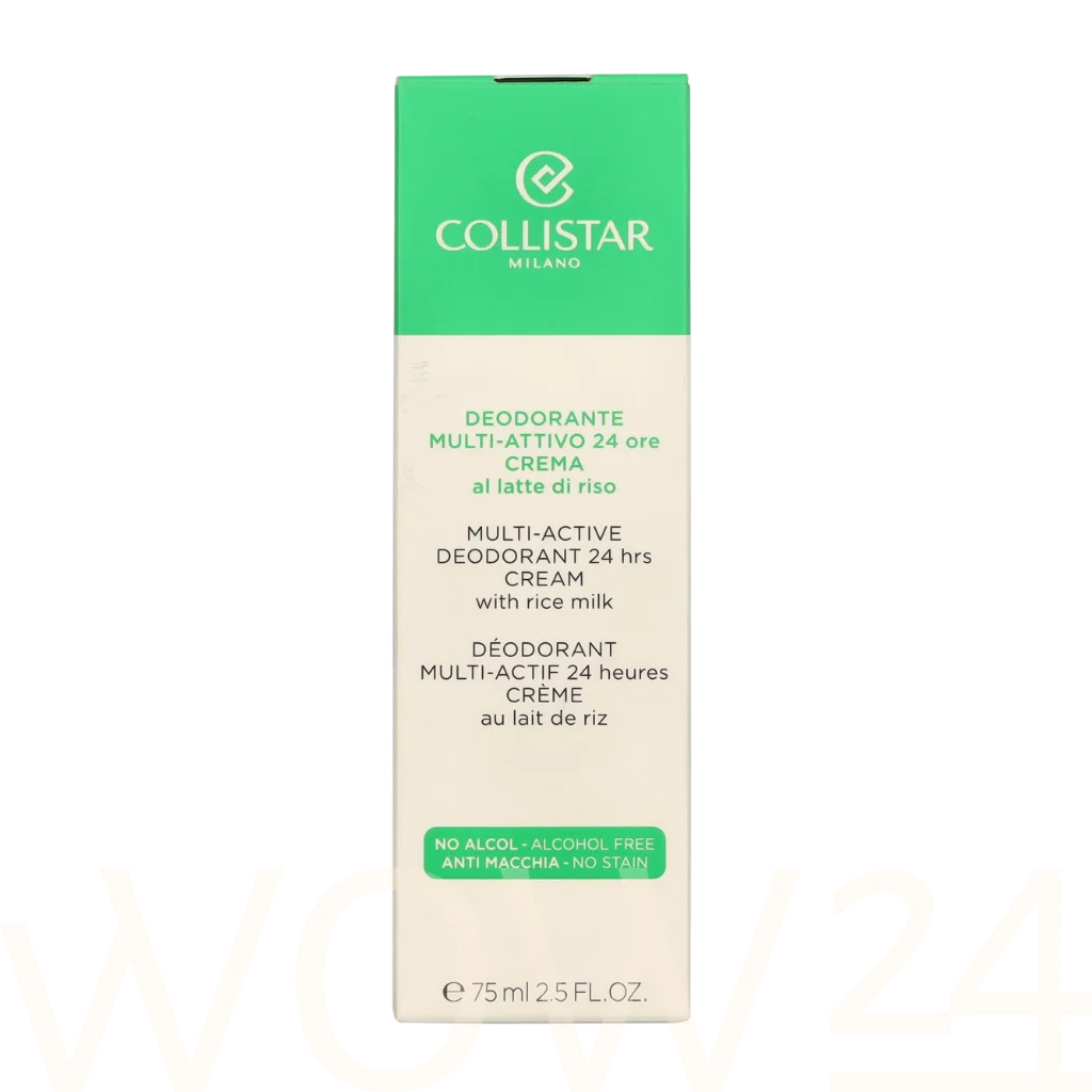 Collistar Collistar Multi-Active Deodorant 24 Hours Cream kūno kremas