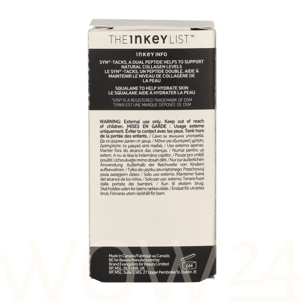 The Inkey List The Inkey List Q10 Serum 30 ml natūrali veido odos priežiūros priemonė