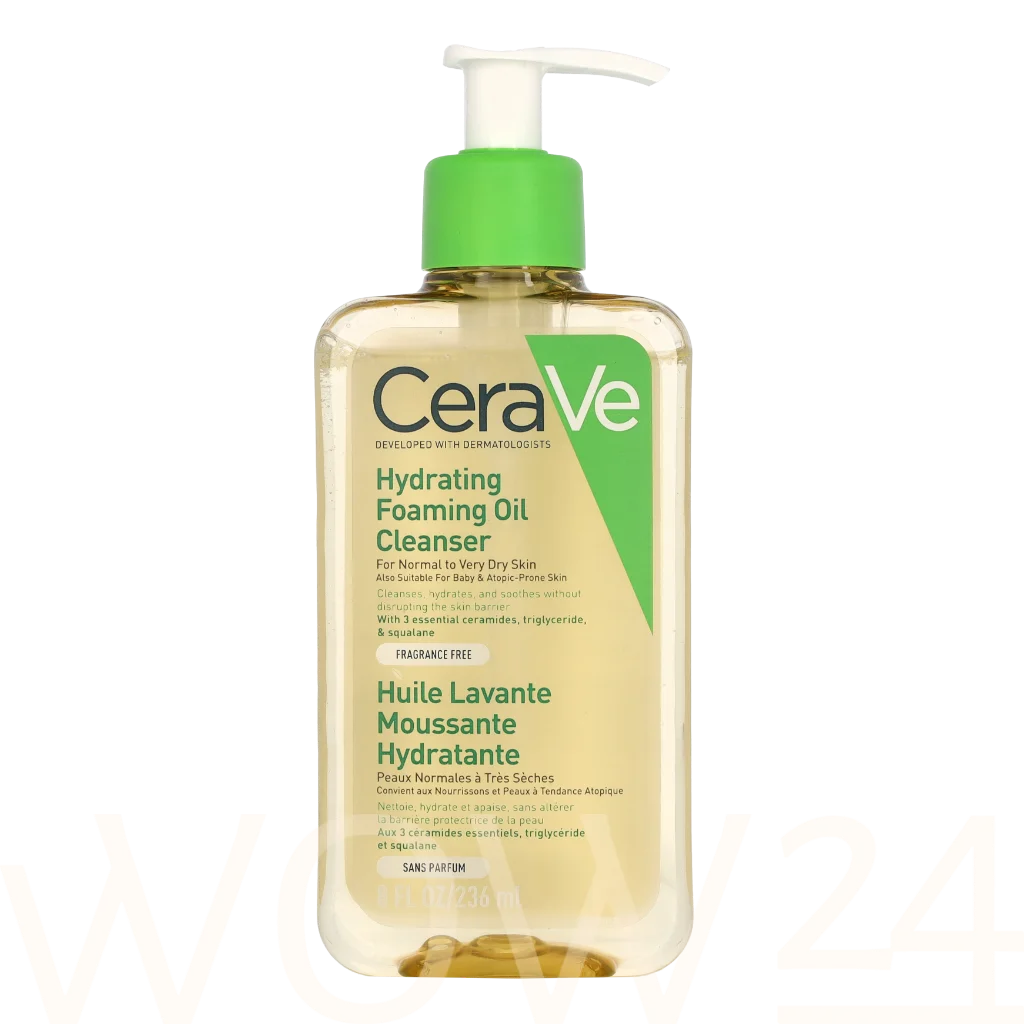 CeraVe Hydrating Foaming Oil Cleanser 236 ml kūno aliejus