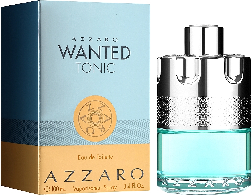 Azzaro Wanted Tonic 100ml kvepalai Vyrams EDT Testeris Azzaro Wanted Tonic 100ml kvepalai Vyrams EDT Testeris