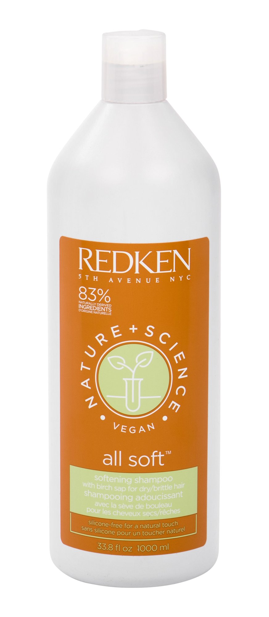 Redken Nature + Science All Soft 1000ml šampūnas