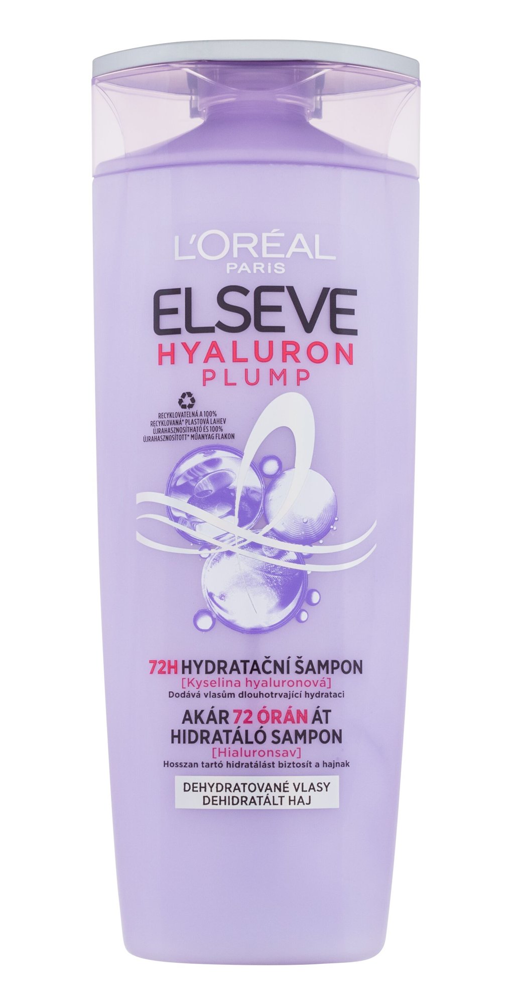 L&acute;Or&eacute;al Paris Elseve Hyaluron Plump Shampoo &scaron;ampūnas