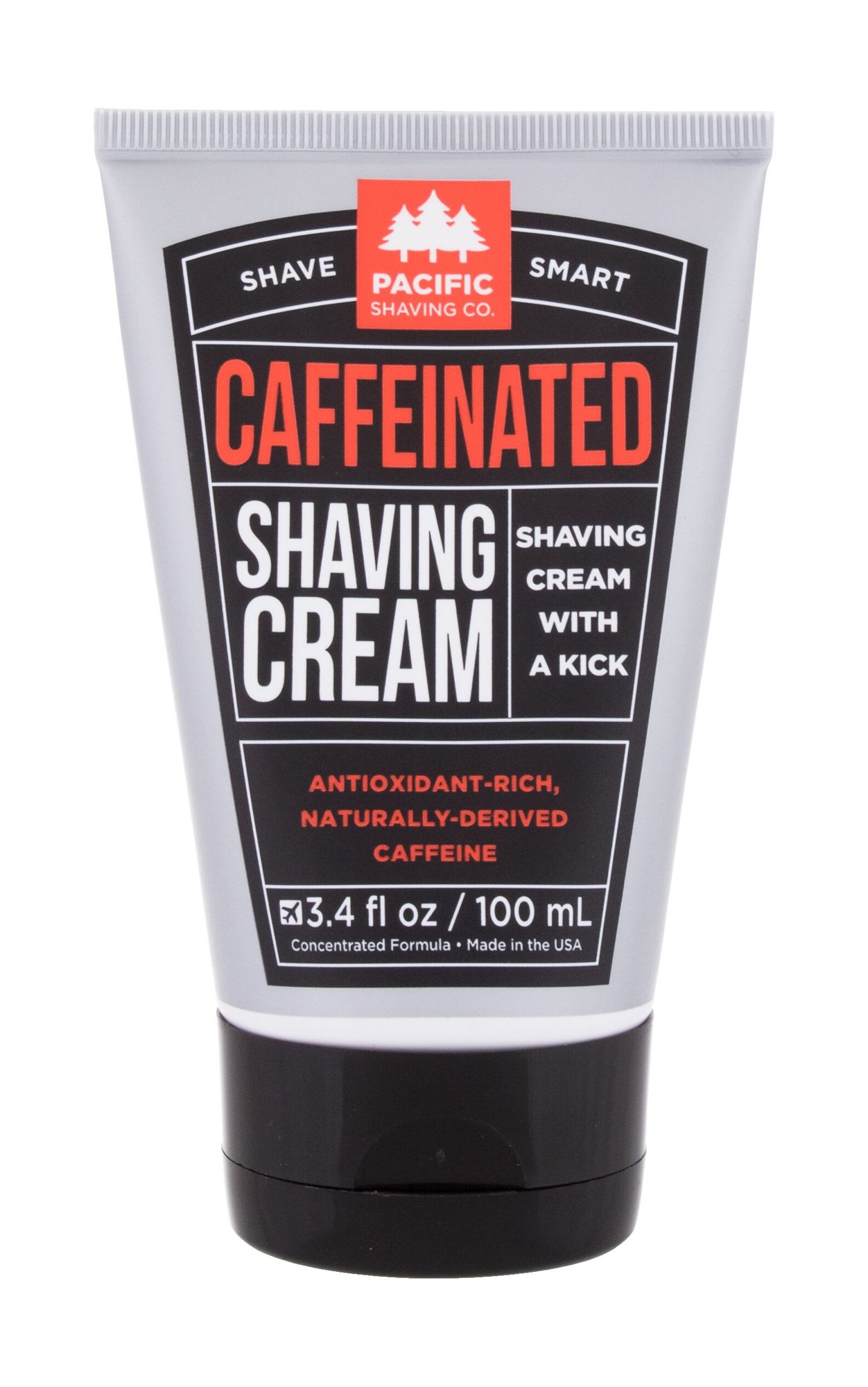 Pacific Shaving Co. Shave Smart Caffeinated skutimosi kremas