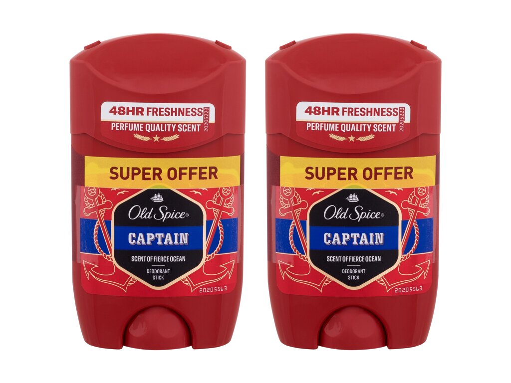 Old Spice Captain Dezodorantas 2x50 ml