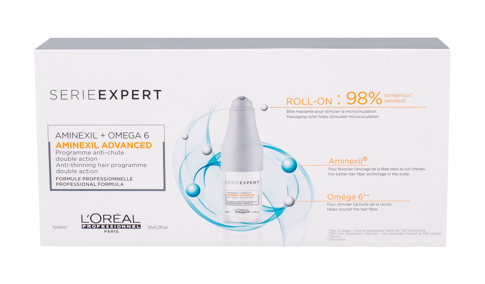 L´Oréal Professionnel Série Expert Aminexil Advanced 10x6ml priemonė nuo plaukų slinkimo