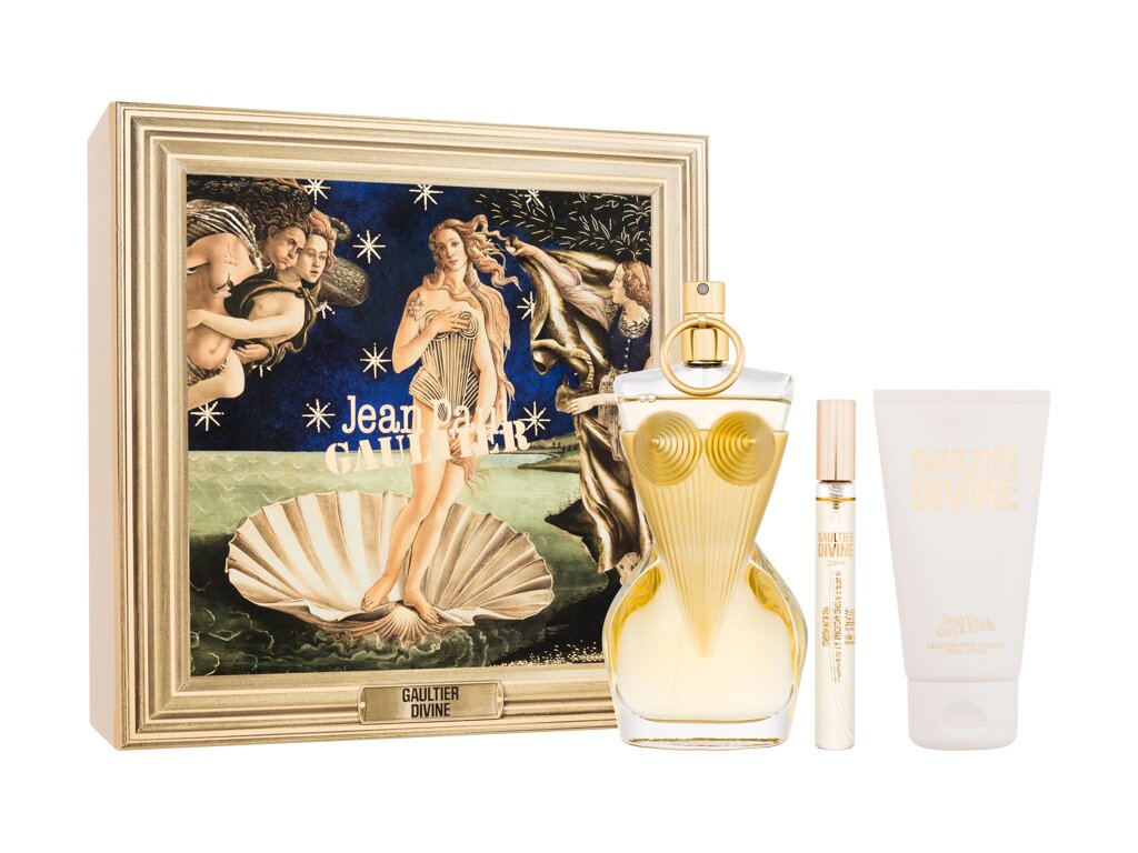 J.p. gaultier Gaultier Divine Eau De Parfum 100 ml Edp 100 ml + Body Lotion 75 ml + Edp 10 ml Set