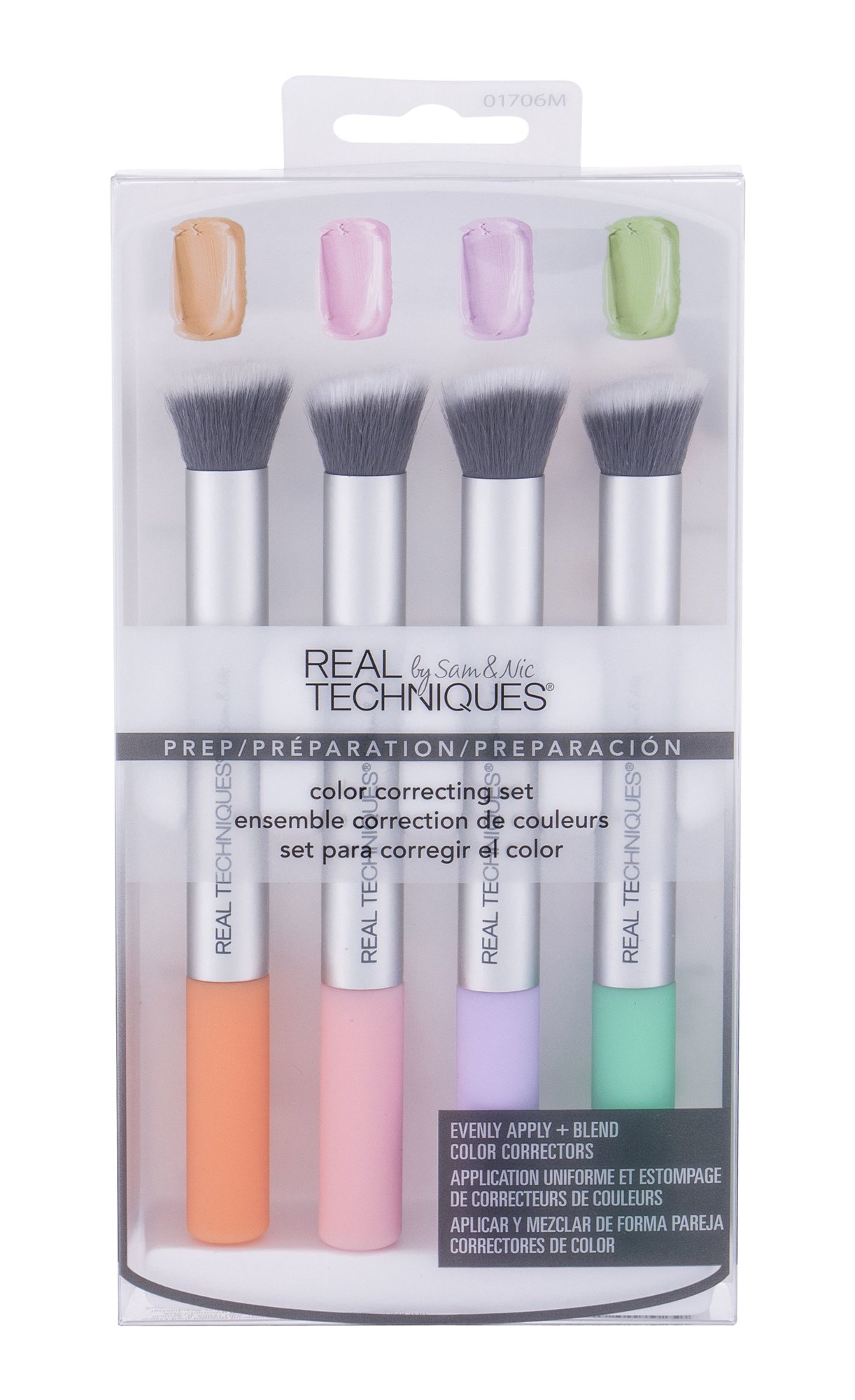 Real Techniques Brushes Color Correcting Set teptukas